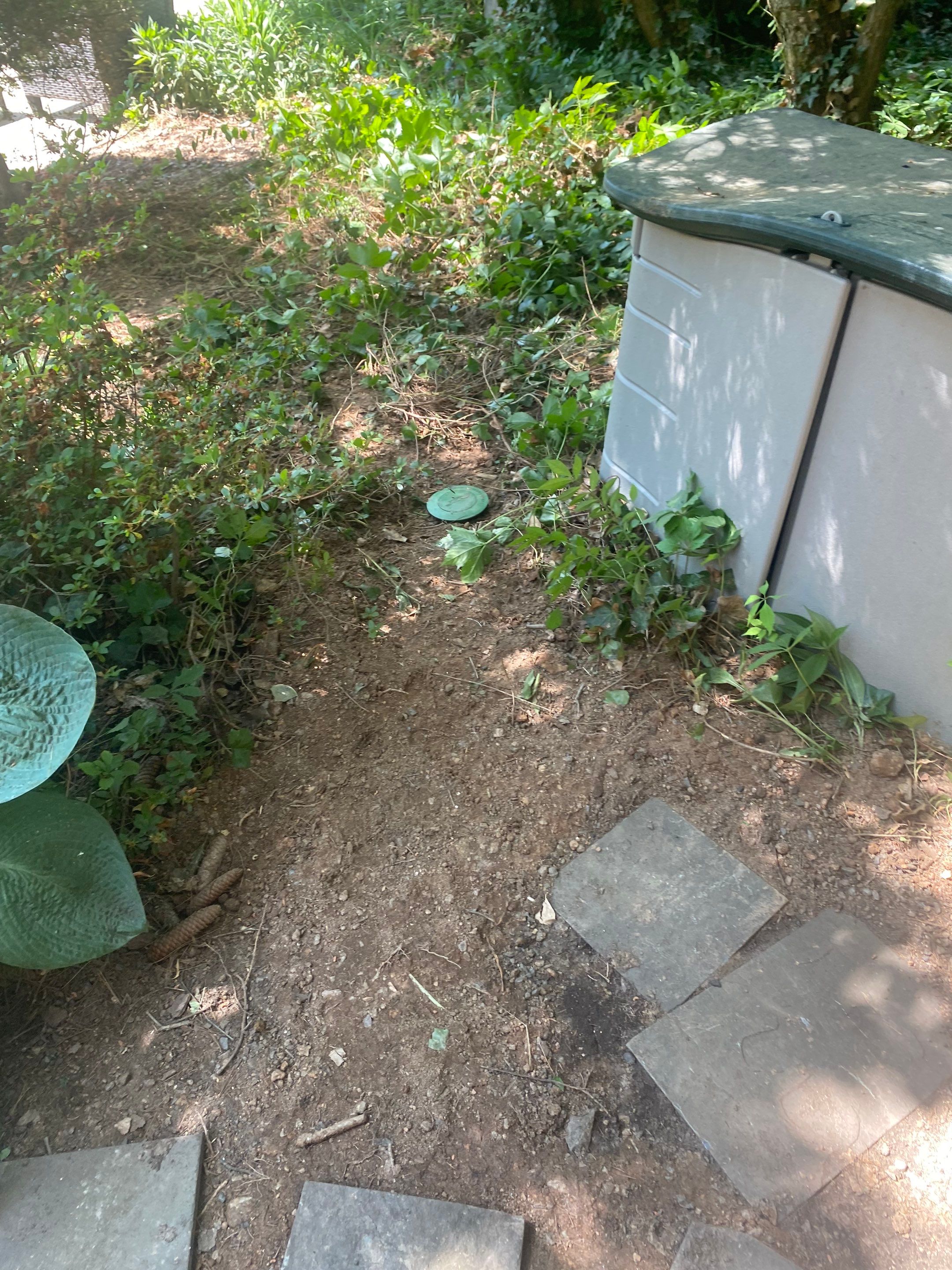 Landscape cleanup & drainage by The Smet Companies, LLC