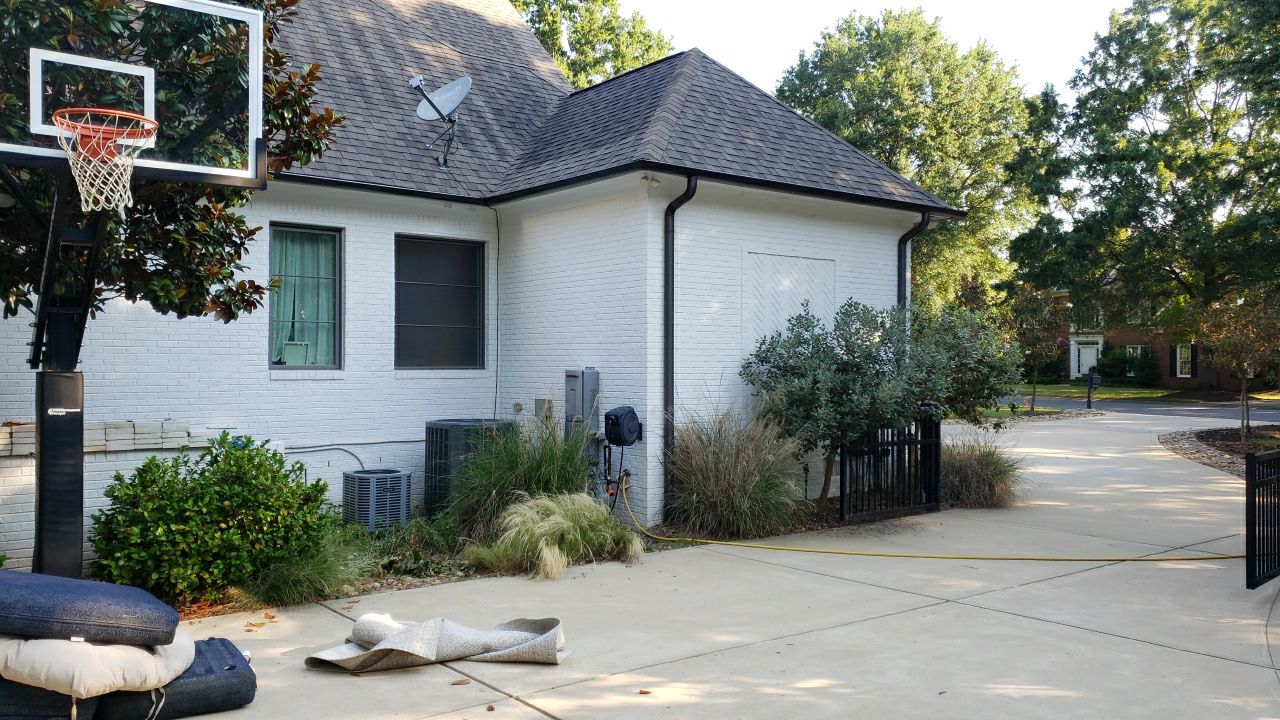 House Wash using cleaner by Power Wash Masters LLC