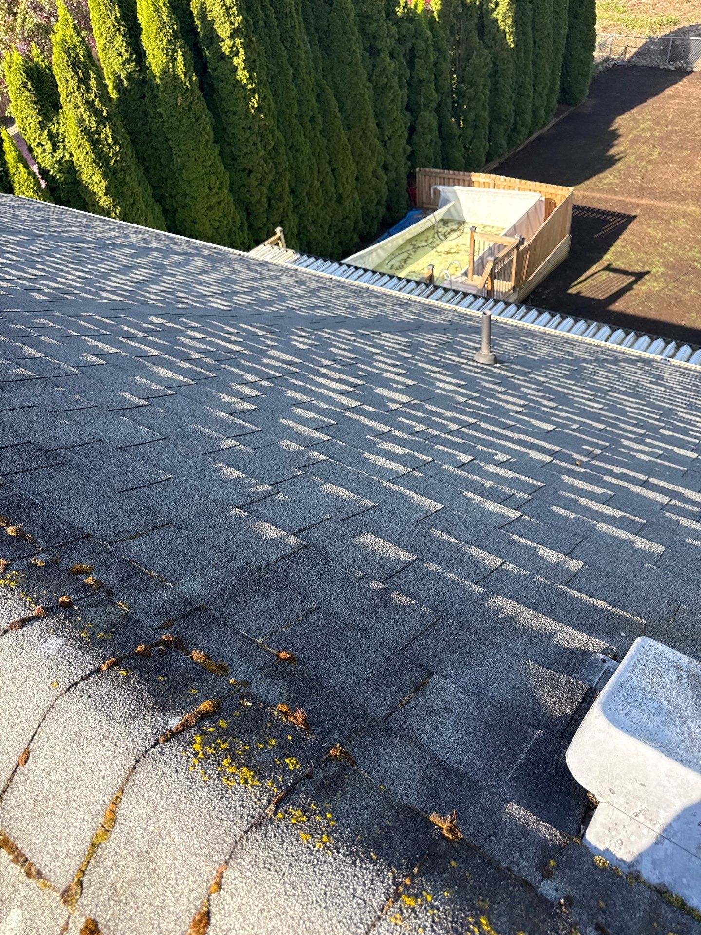 Residential Reroof Shingle -Charcoal by Top Notch Roofing Inc