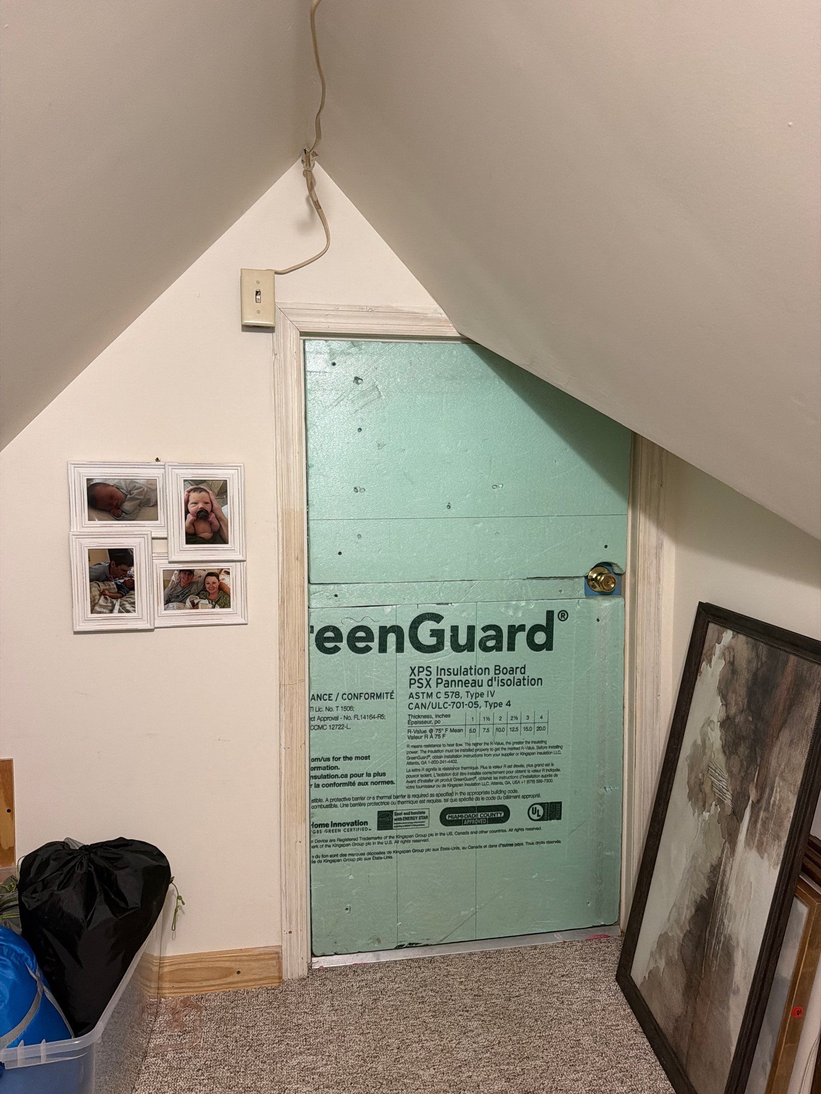 Attic Knee Wall Insulation and Access Door Installation in Chattanooga by CompanyCam Sales Demo