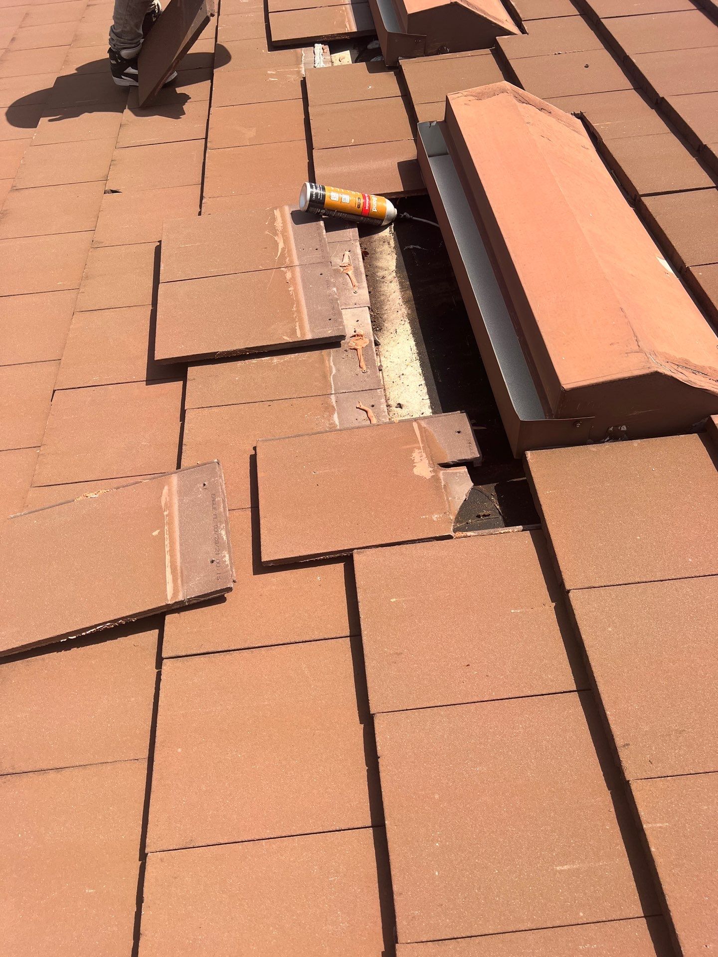 Tile Roof Leak Repair by Durabilis Roofing INC