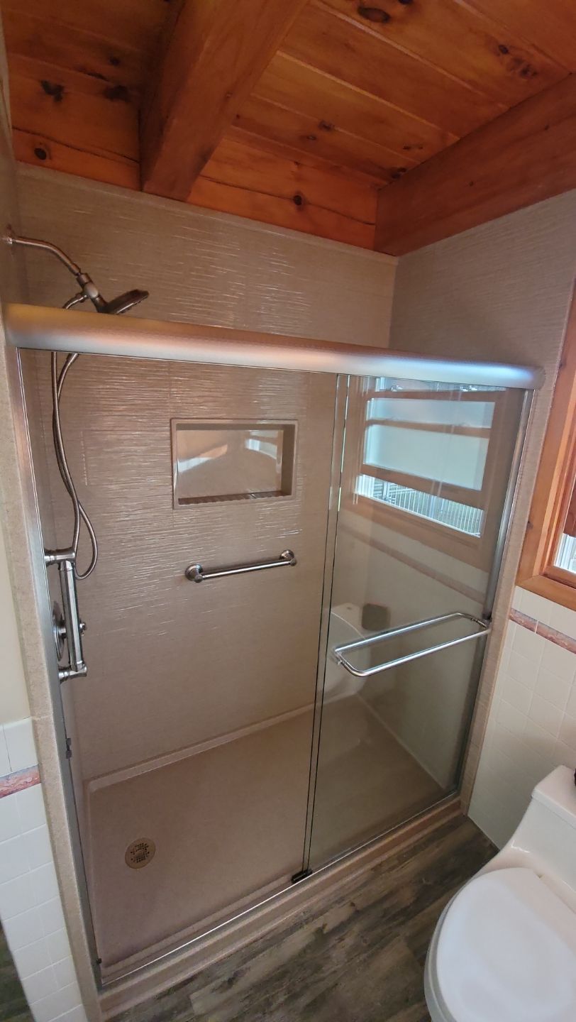 Tub to Walk-In Shower Installation in Stanfordville, NY  by Yankee Home Improvement