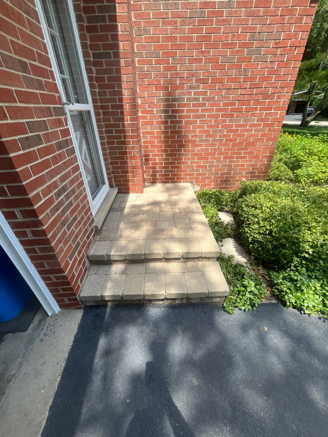 Brick paver clean, sand and seal.  using Surebond SB-1300 by Northern Power Washing LLC.