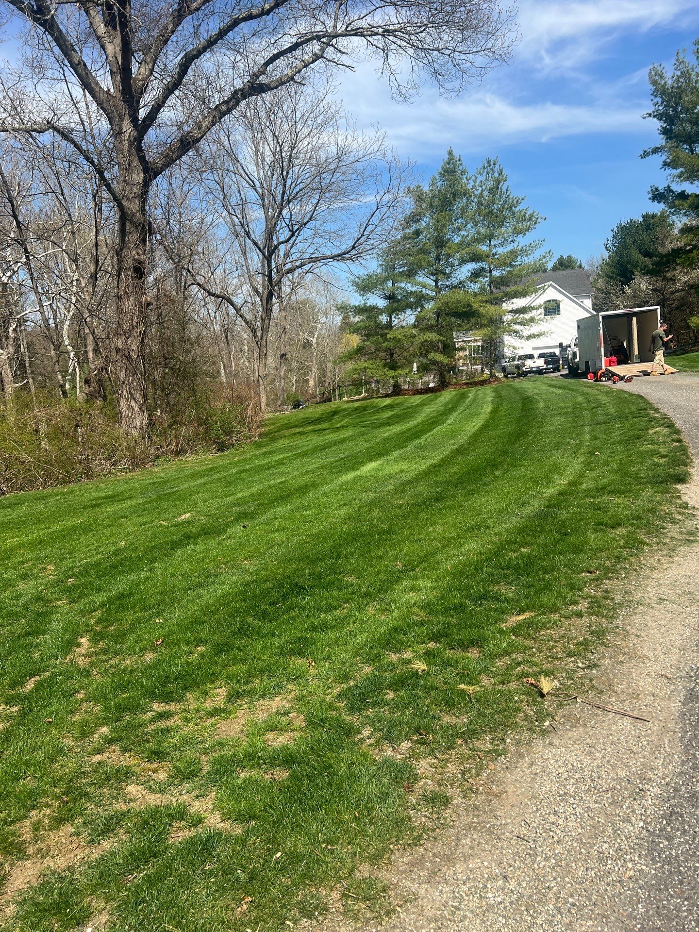 Professional Mowing and Property Cleanup Service in Guilford by Diamond Image LLC