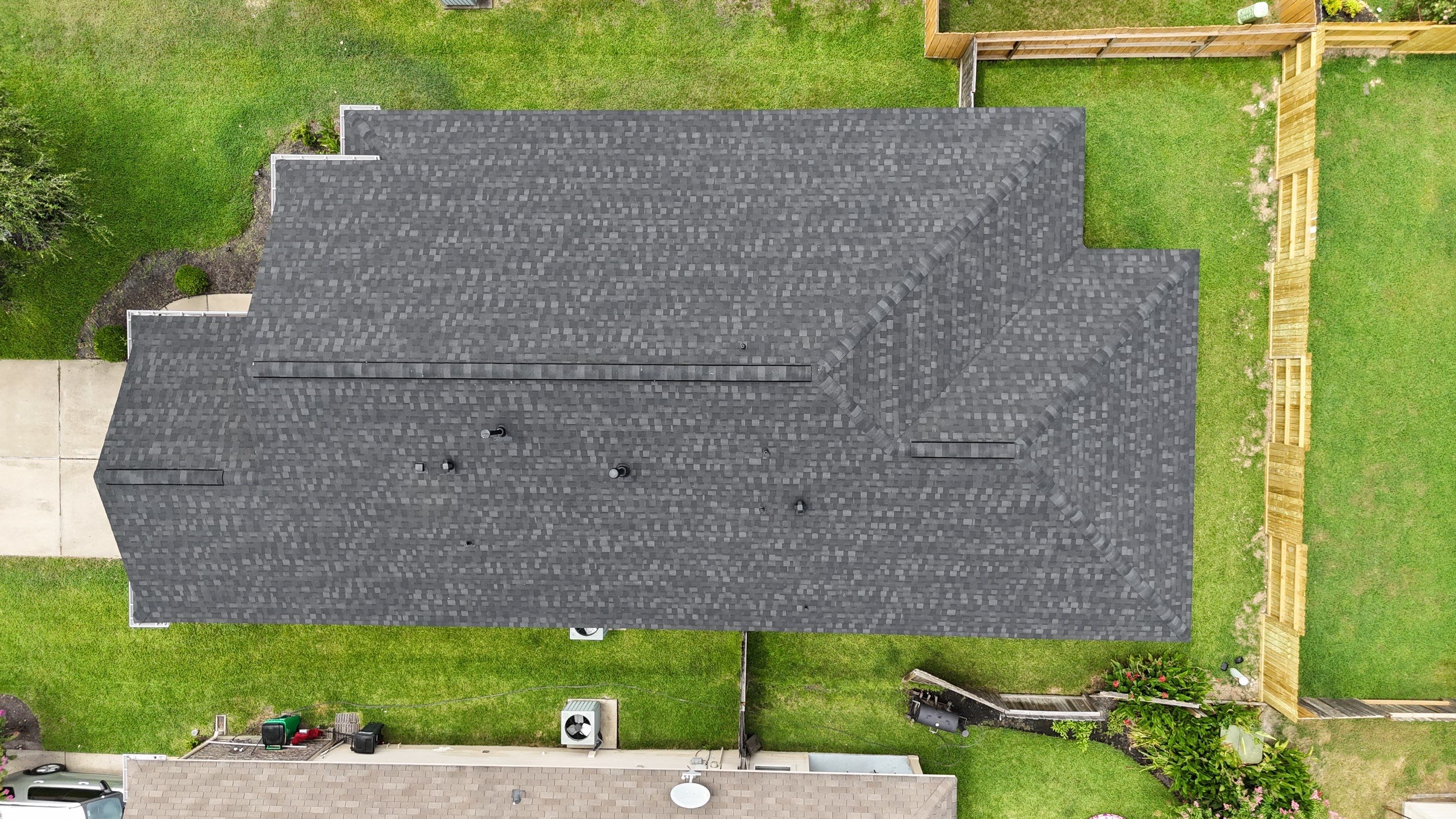 Residential Roofing Installation using IKO Dynasty by Core Four Roofing