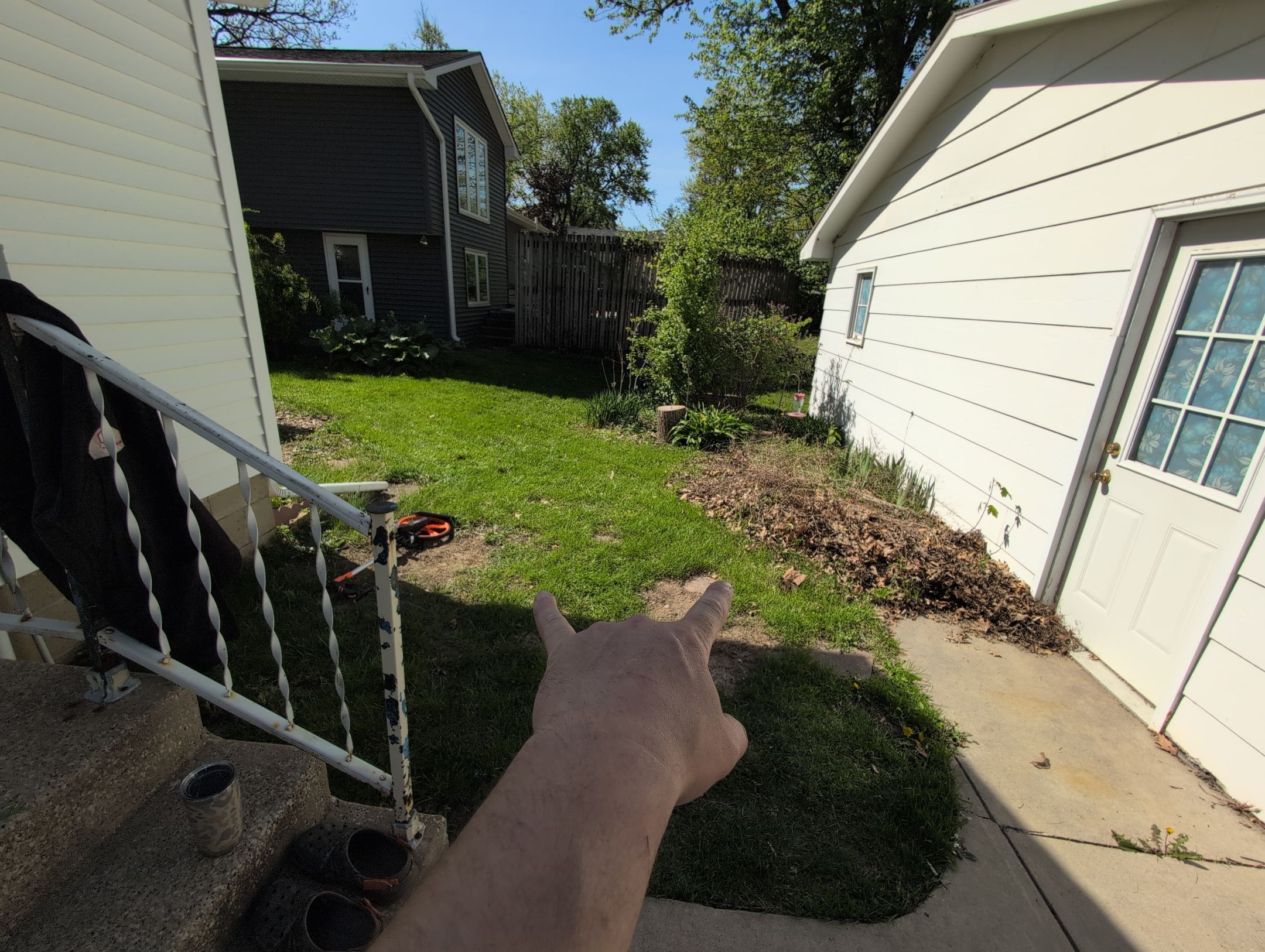 Black Chain Link Perimeter Fence and Gate Installation in Cedar Falls by Perfect Picket Fence and Stain