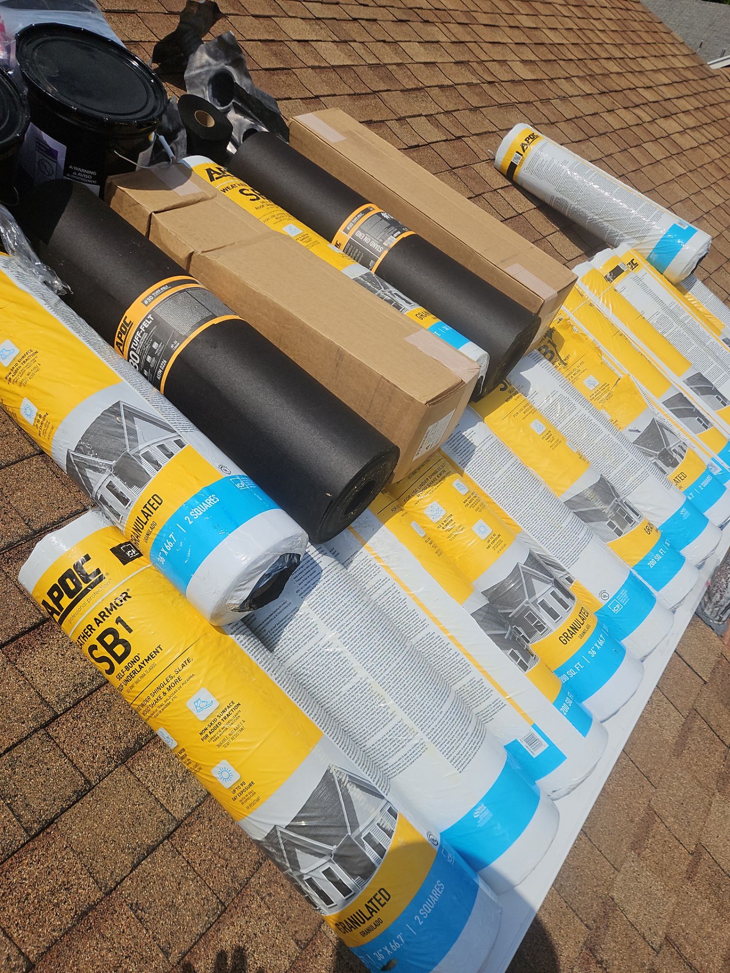 Residential Roofing Installation using GAF by BLUES BROTHERS CONSTRUCTION CORP