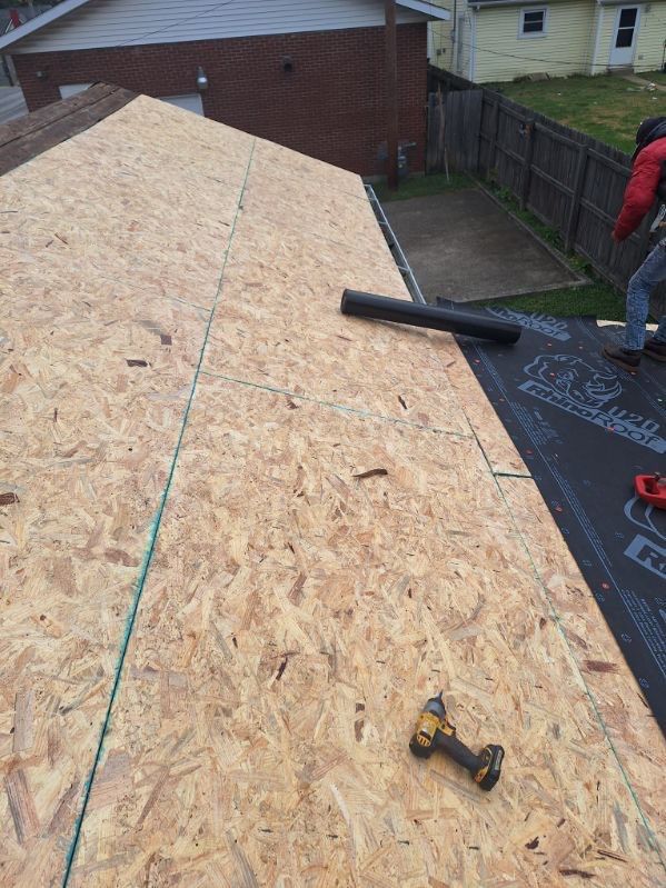 Residential Roofing Installation using Titan Thunderstorm Gray by Storm Contracting 