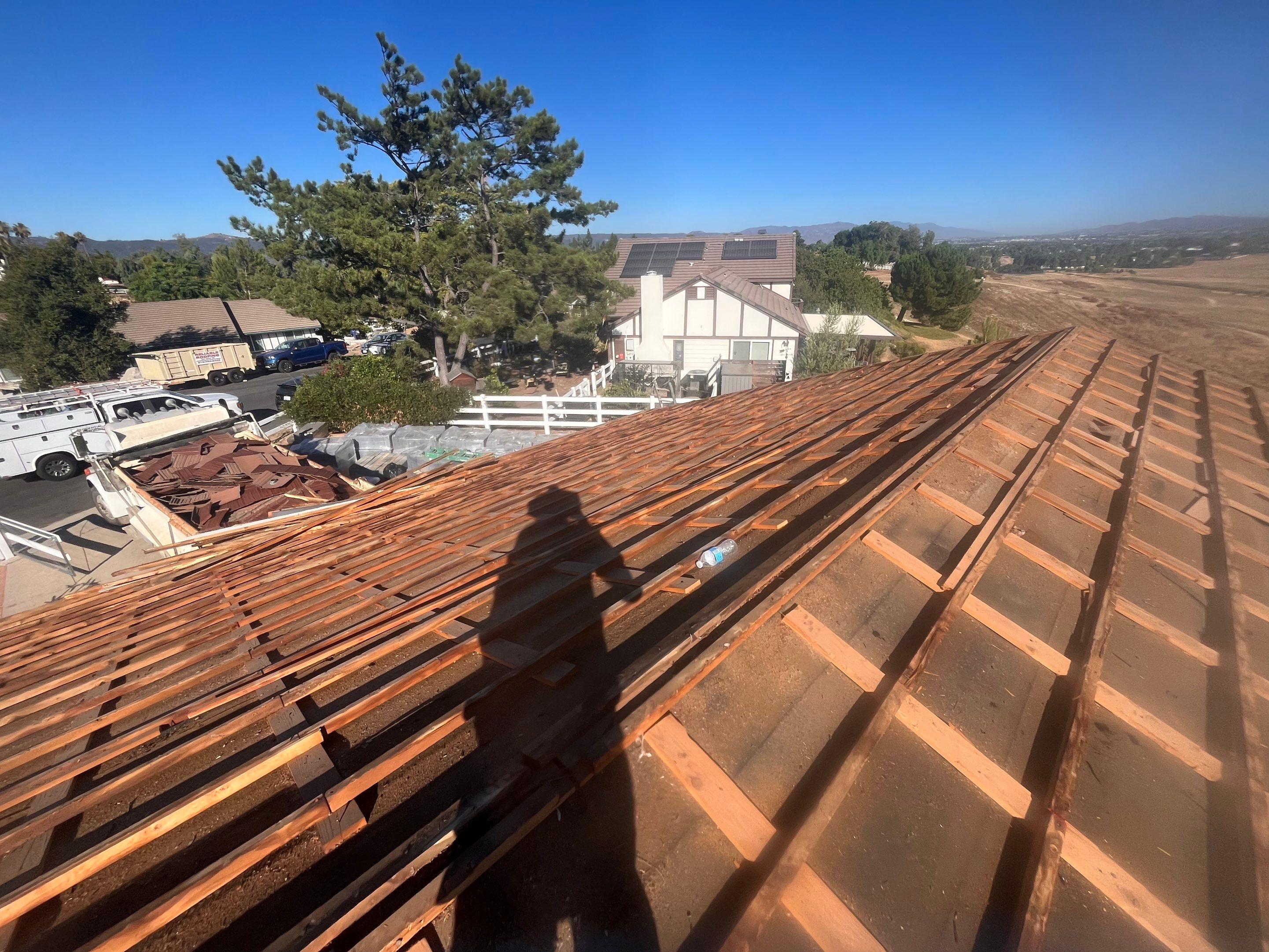 Complete Concrete Tile Roof Replacement and Decking Upgrade by Reliable Roofing San Diego Inc.