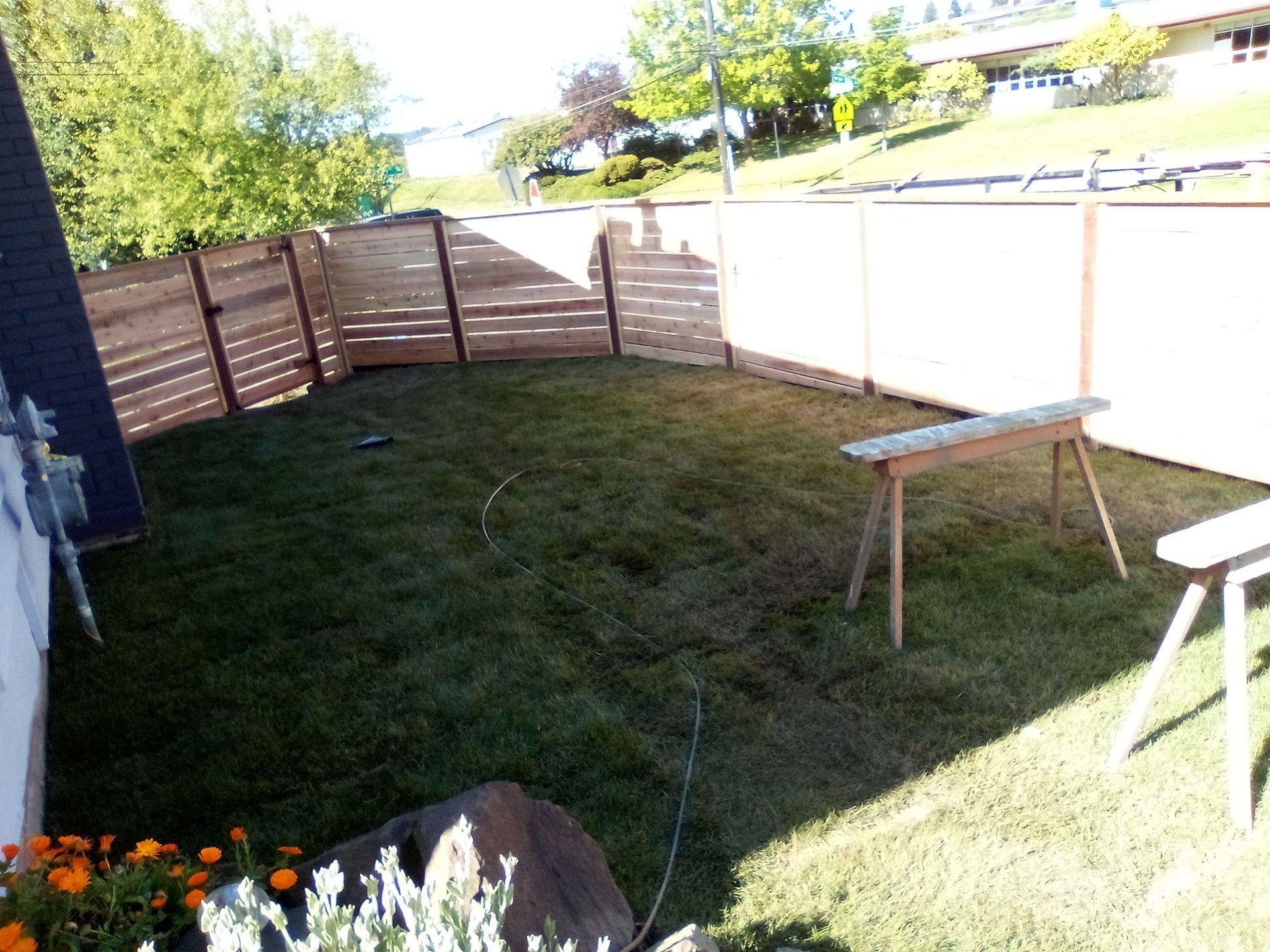 Retaining Wall & Fence Installation  by Jireh Asphalt & Concrete Inc 