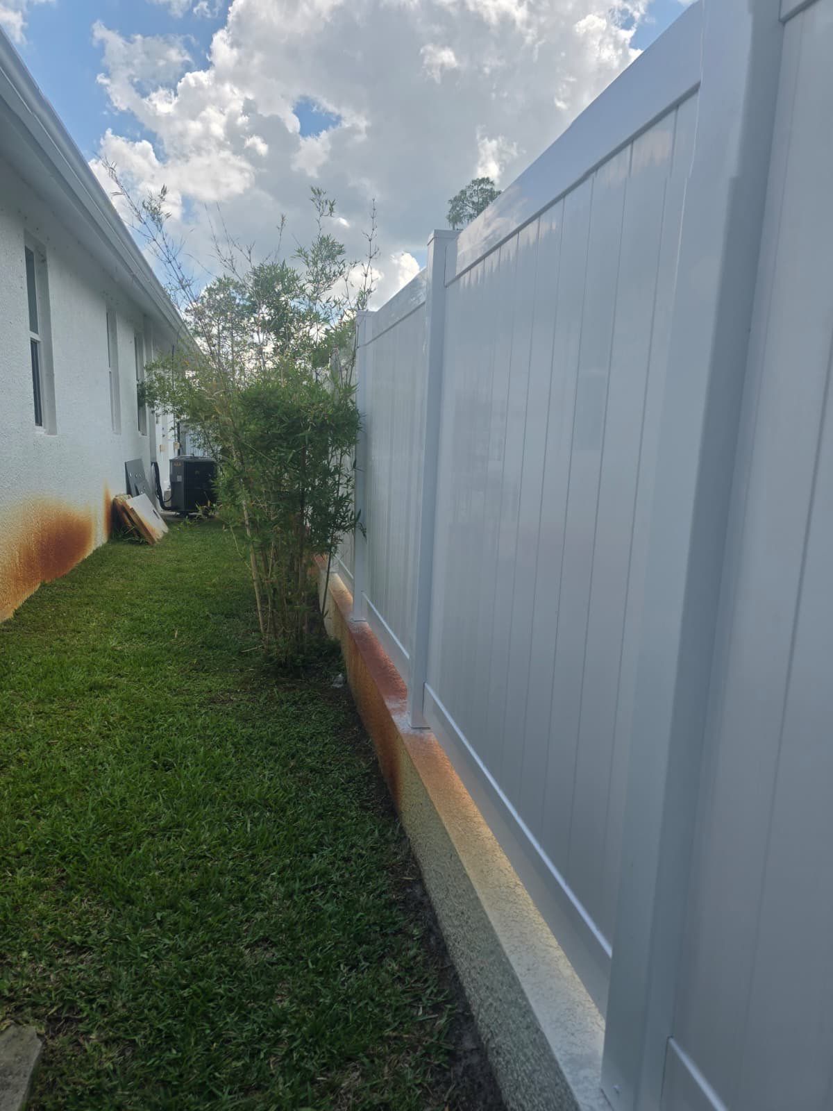 Vinyl Fence and Estate Gate in Naples by True Fence LLC