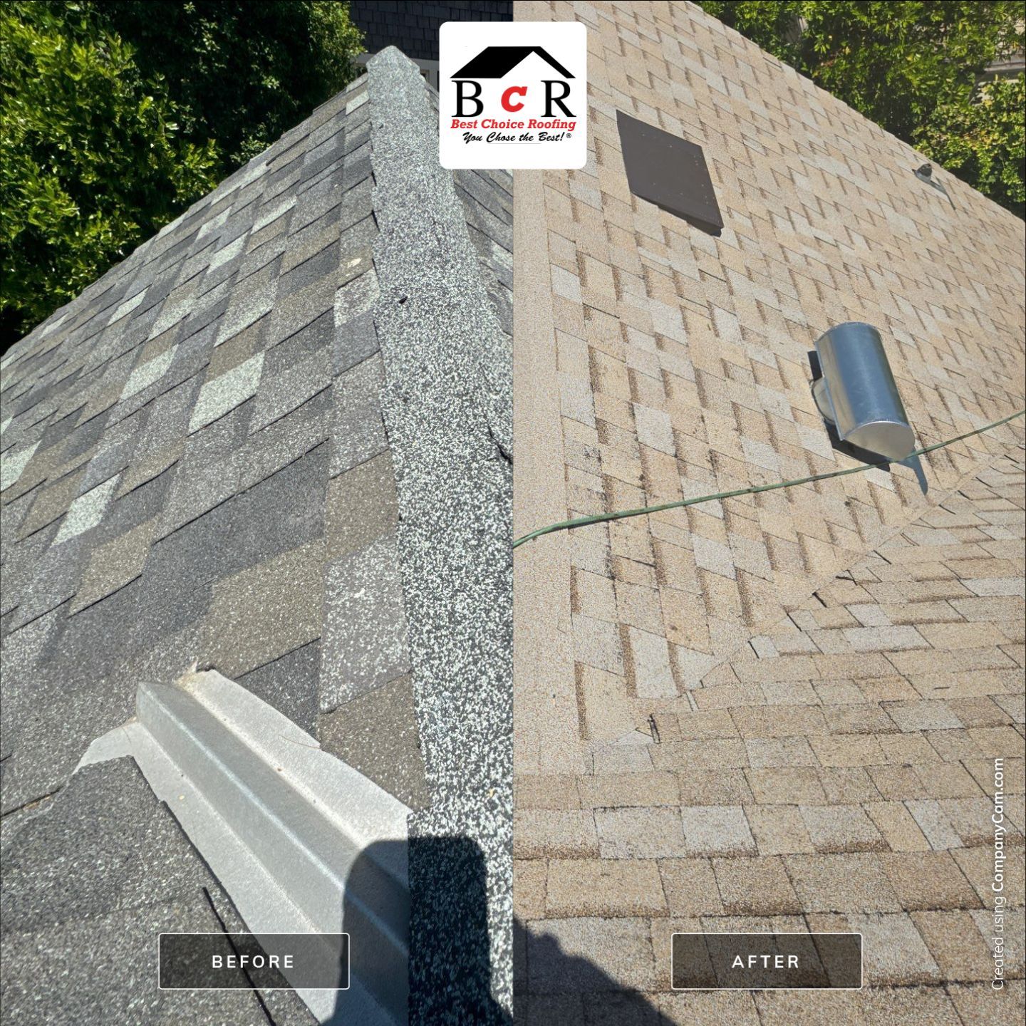 Brand new roof in the nick of time by West Coast Roofing Los Angeles