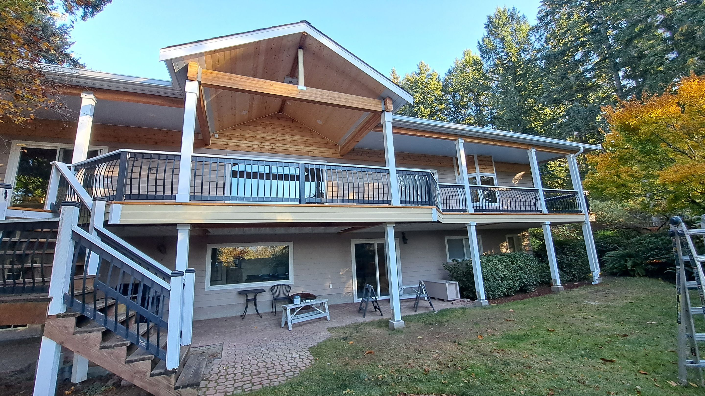 2nd Story Deck Installation and Roof Replacement using Owens Corning Duration: Estate Gray by RoofSmart