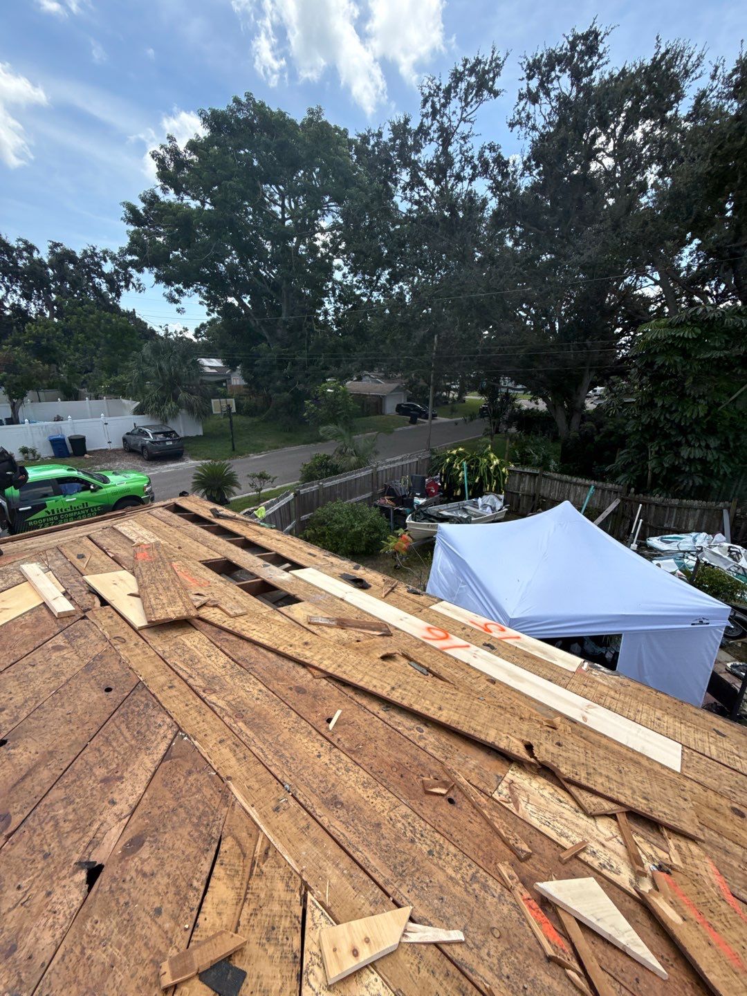 Project in St. Petersburg 33710 by Mitchell Roofing Company LLC 