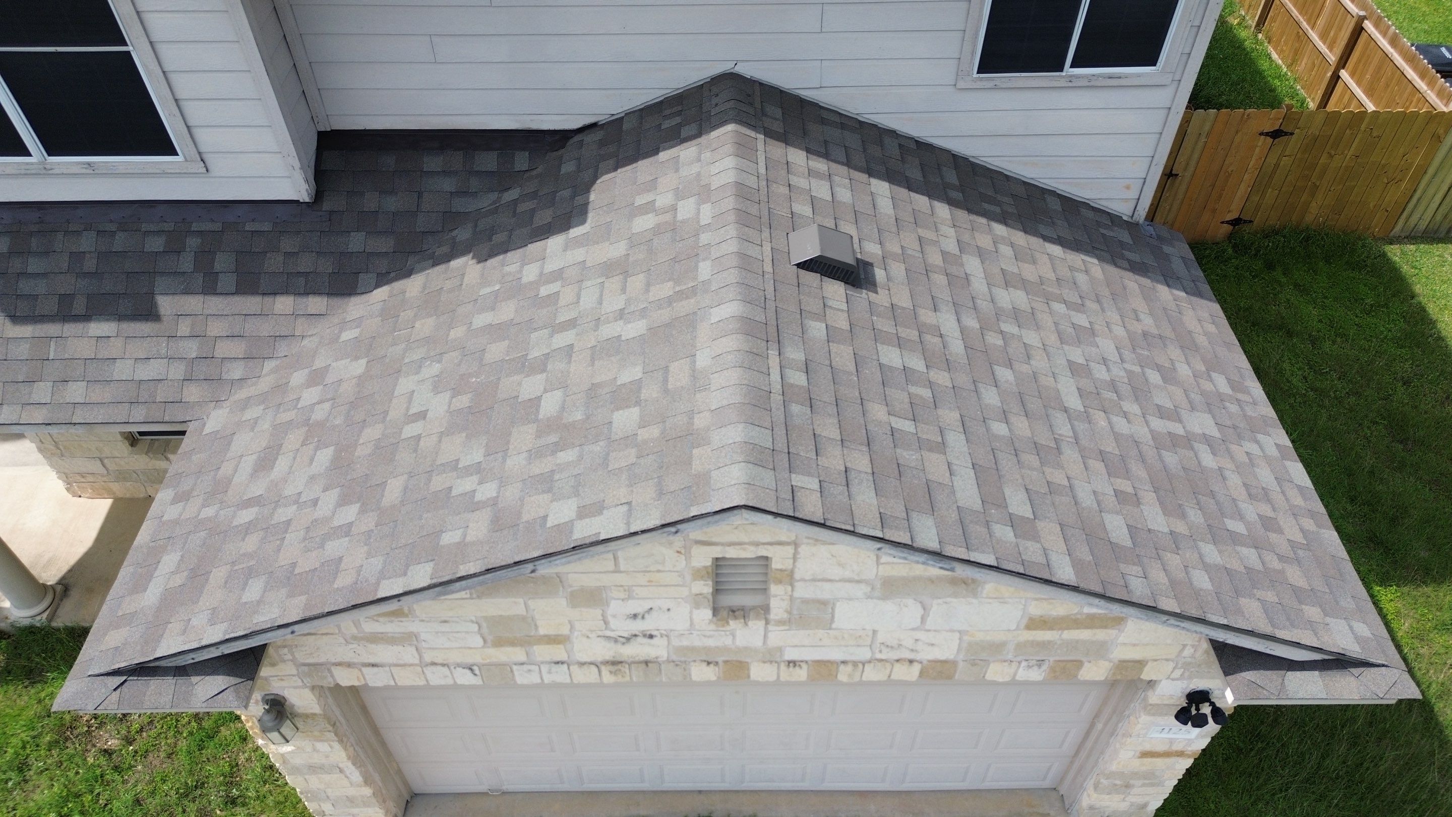 Roof Replacement in Round Rock, TX | Owens Corning Oakridge Driftwood Shingles by Kstylez Roofing & Construction