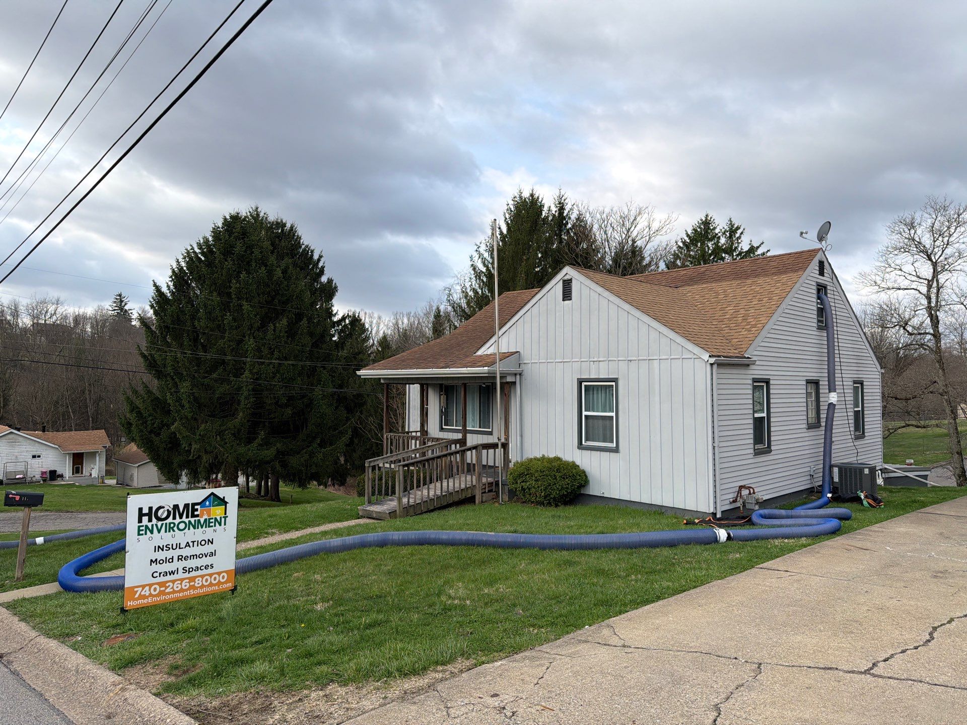 Fixing ice dams and rebuilding an under insulated attic in Weirton, WV 26062 by Home Environment Solutions