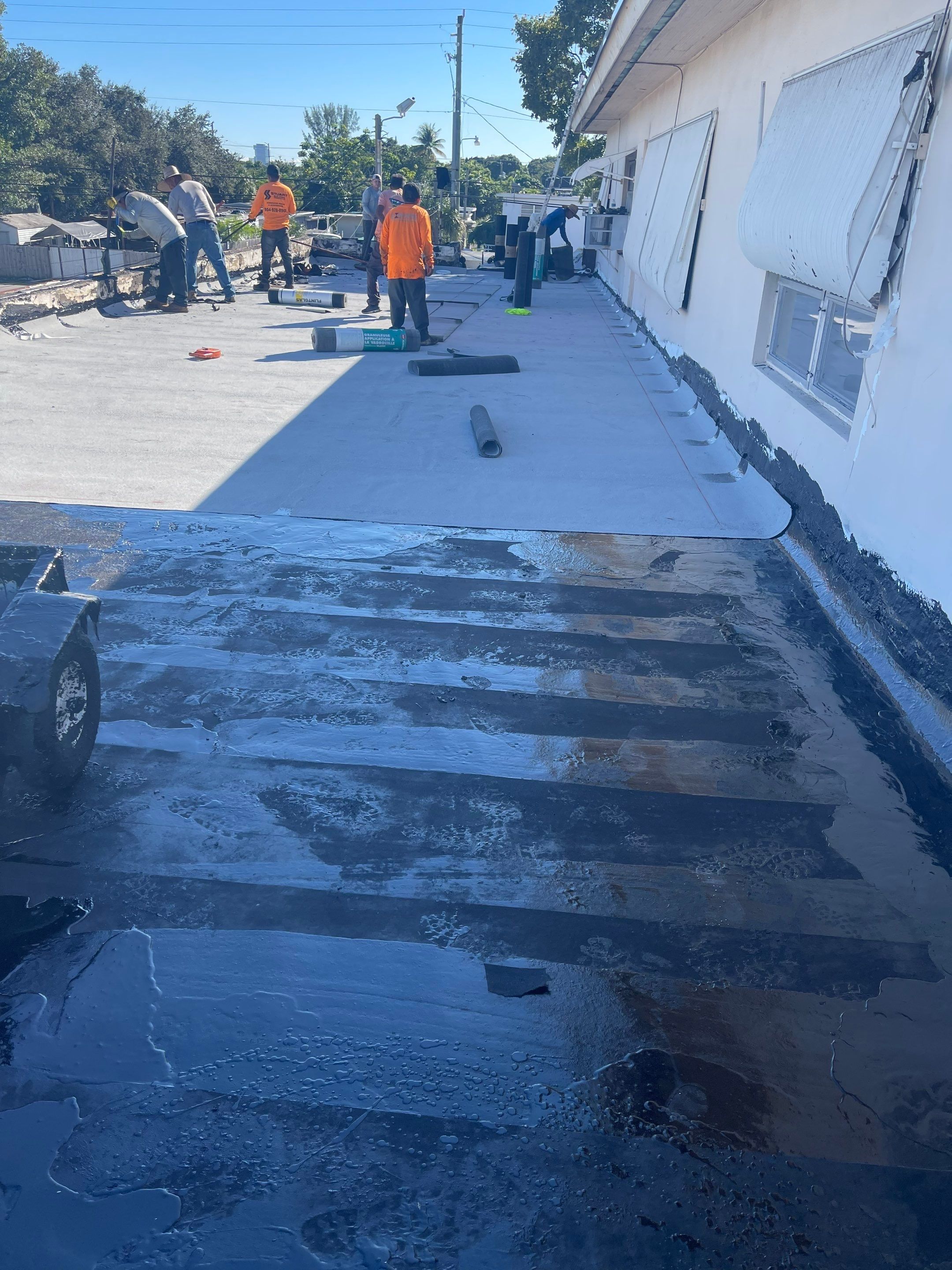 Hollywood Blvd., Hollywood, FL by G&J Roofing 