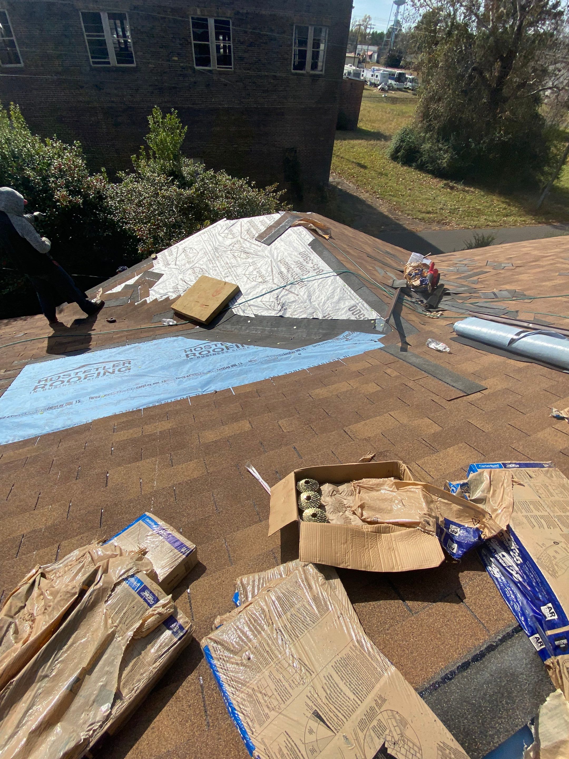 Residential Shingle Reroof using CertainTeed XT25: Resawn Shake by Hostetler Roofing