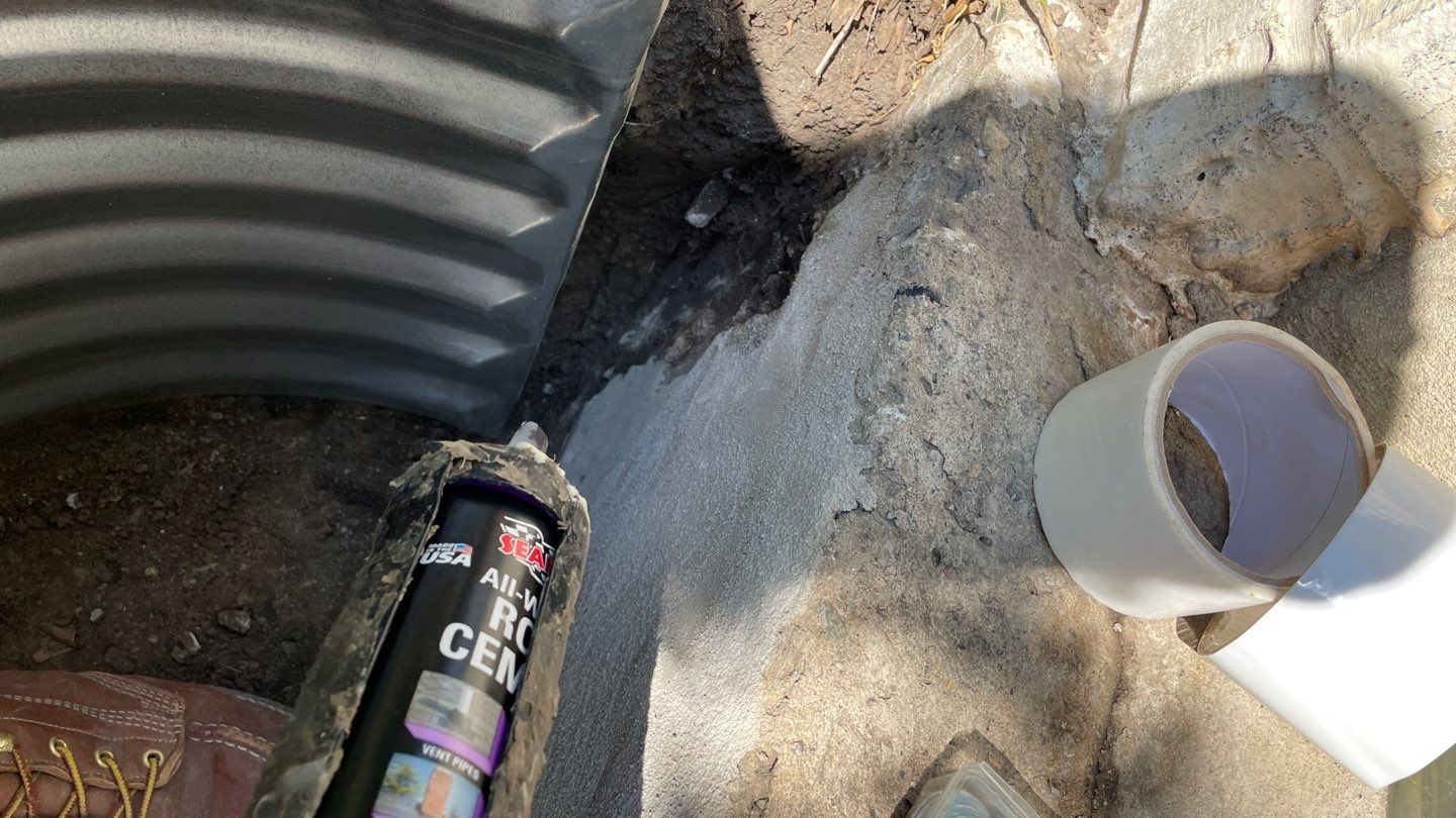 Drain Tile, Window Wells & Buried Discharge in Minneapolis by Waterproofing Northeast
