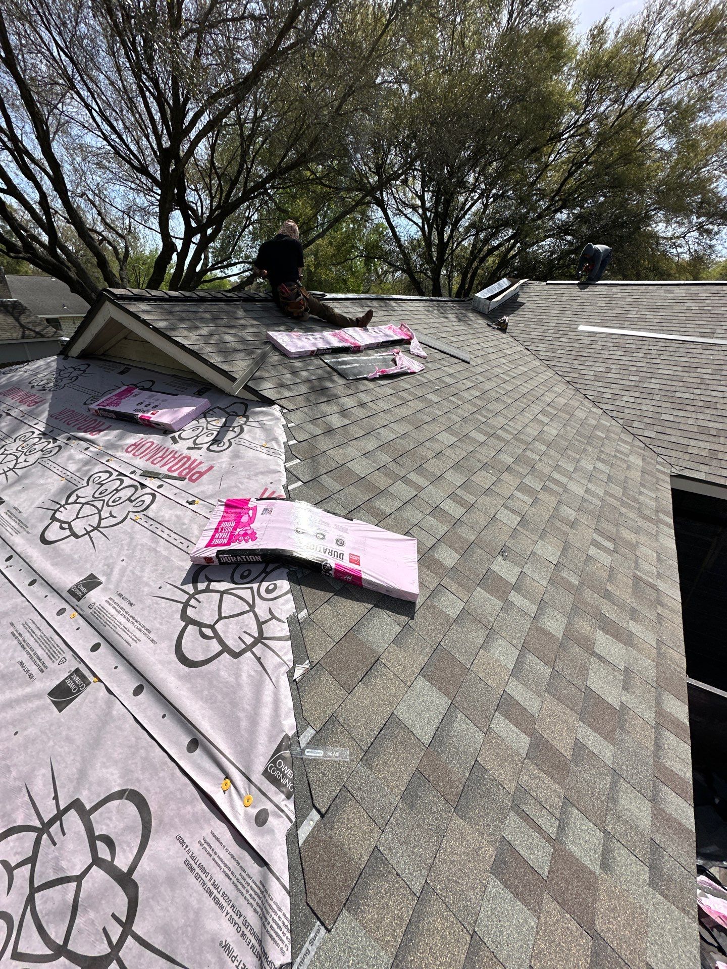 Project in Houston by Motion Roofing