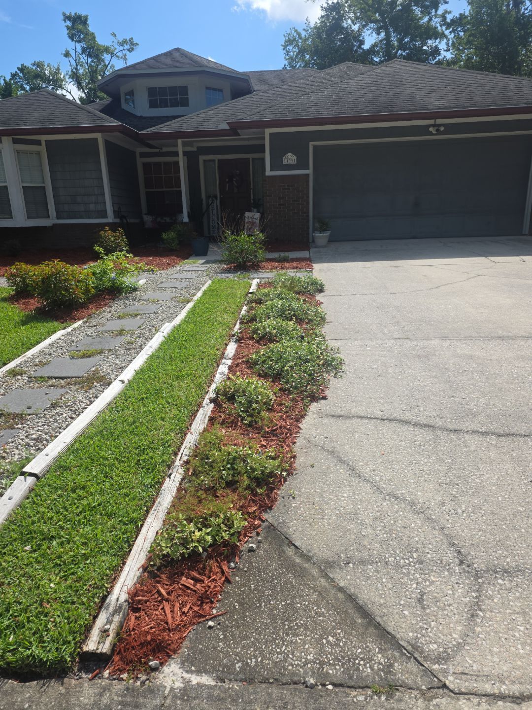 Residential | Mulch Install  by ProGreen Services