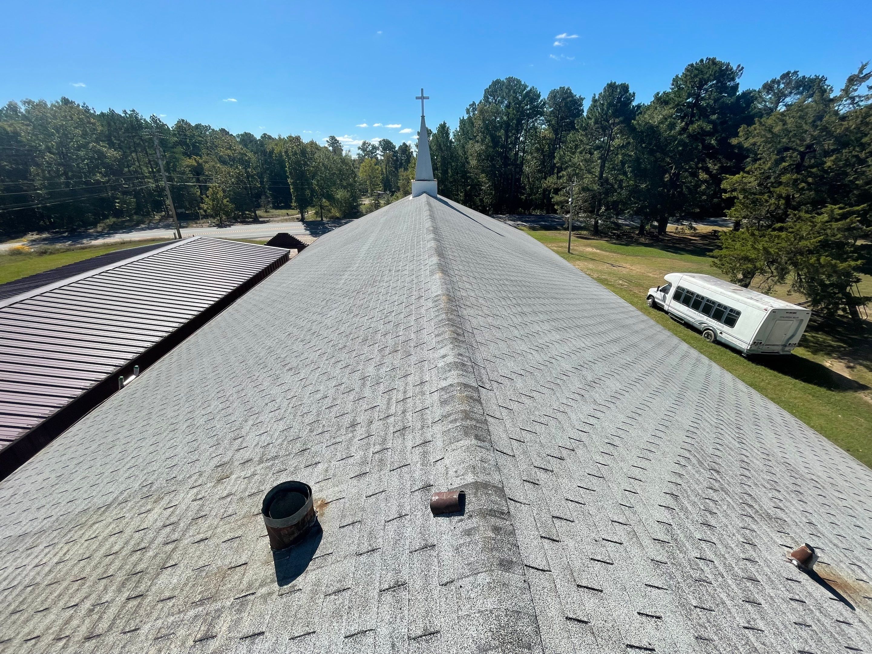 Residential Metal Roof Replacement using Reed's Metals: 26 GA. Colored Residential Metal Panels (Barn Red) by Hostetler Roofing