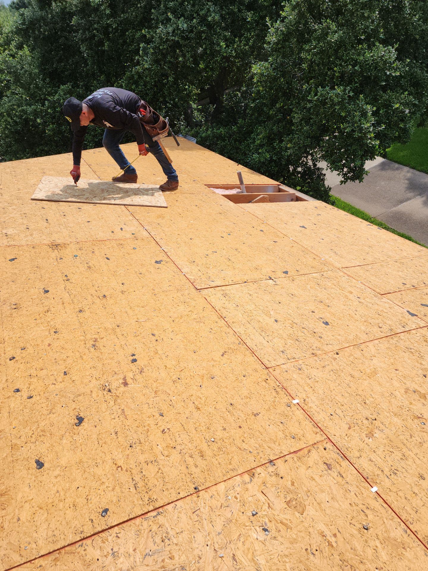 Residential Roofing Repair using Owen's Corning Duration (Lifetime) Shingles by Roof Repair Company