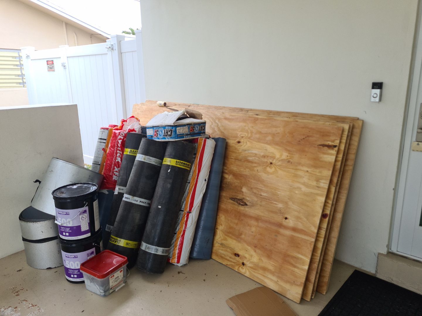 Residential Roofing Installation using 1" Nail strip metal roof by BLUES BROTHERS CONSTRUCTION CORP