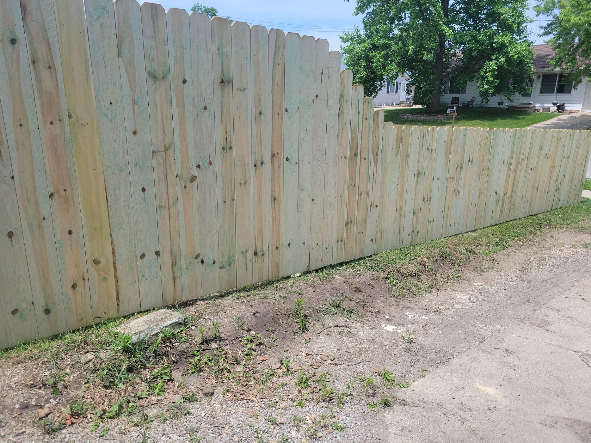 Project in Cedar Falls by Perfect Picket Fence and Stain