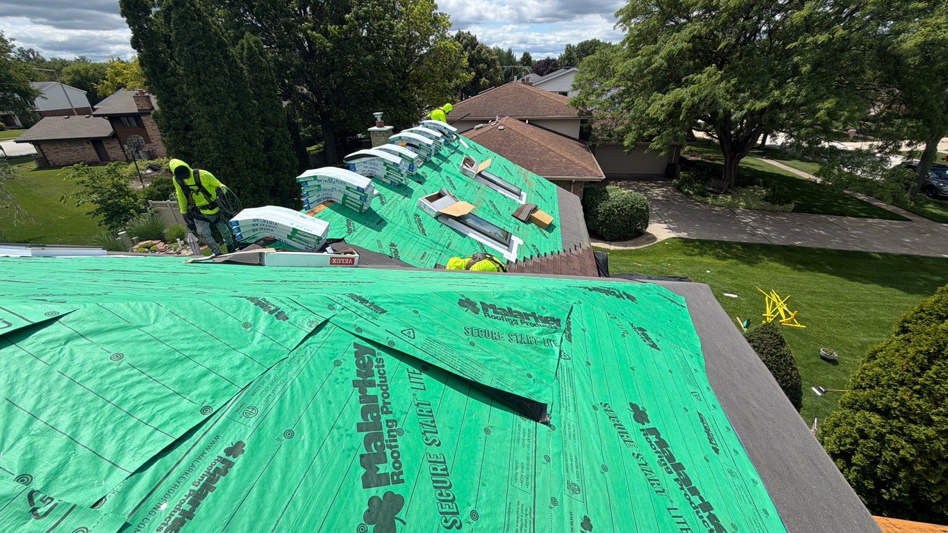 Residential Roofing and LP Smartside Siding Replacement in Woodridge by Pro Home Services Inc