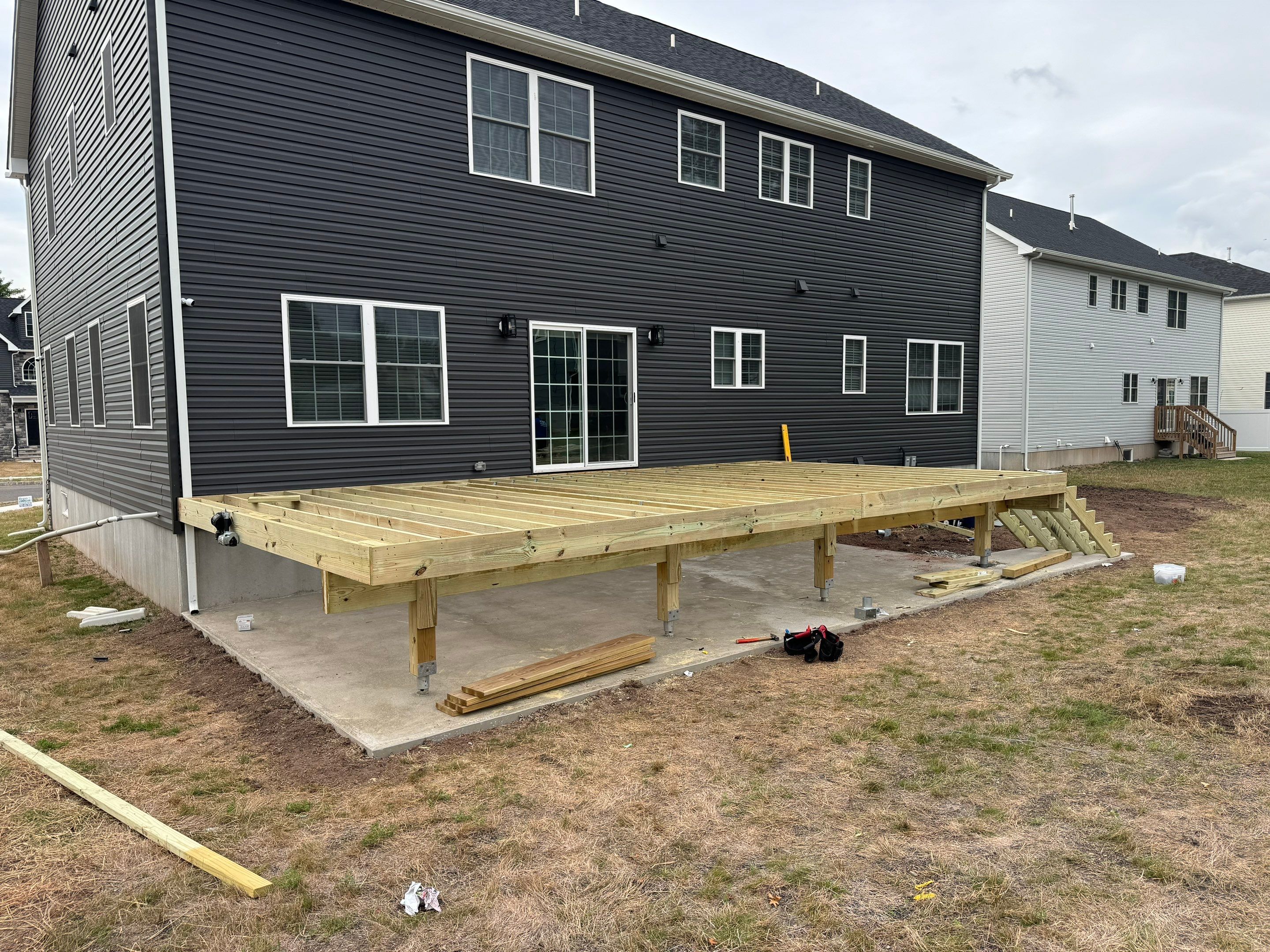 New Deck in Piscataway, New Jersey by deck guardian