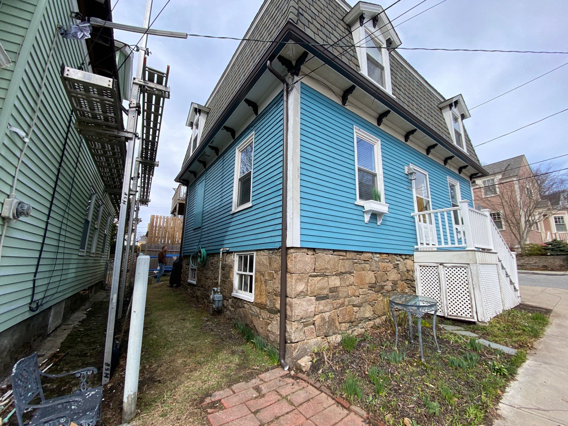 Gutter Installation using 6" K-Style Aluminum Gutter in Newport, RI by Gutter Pro Enterprises