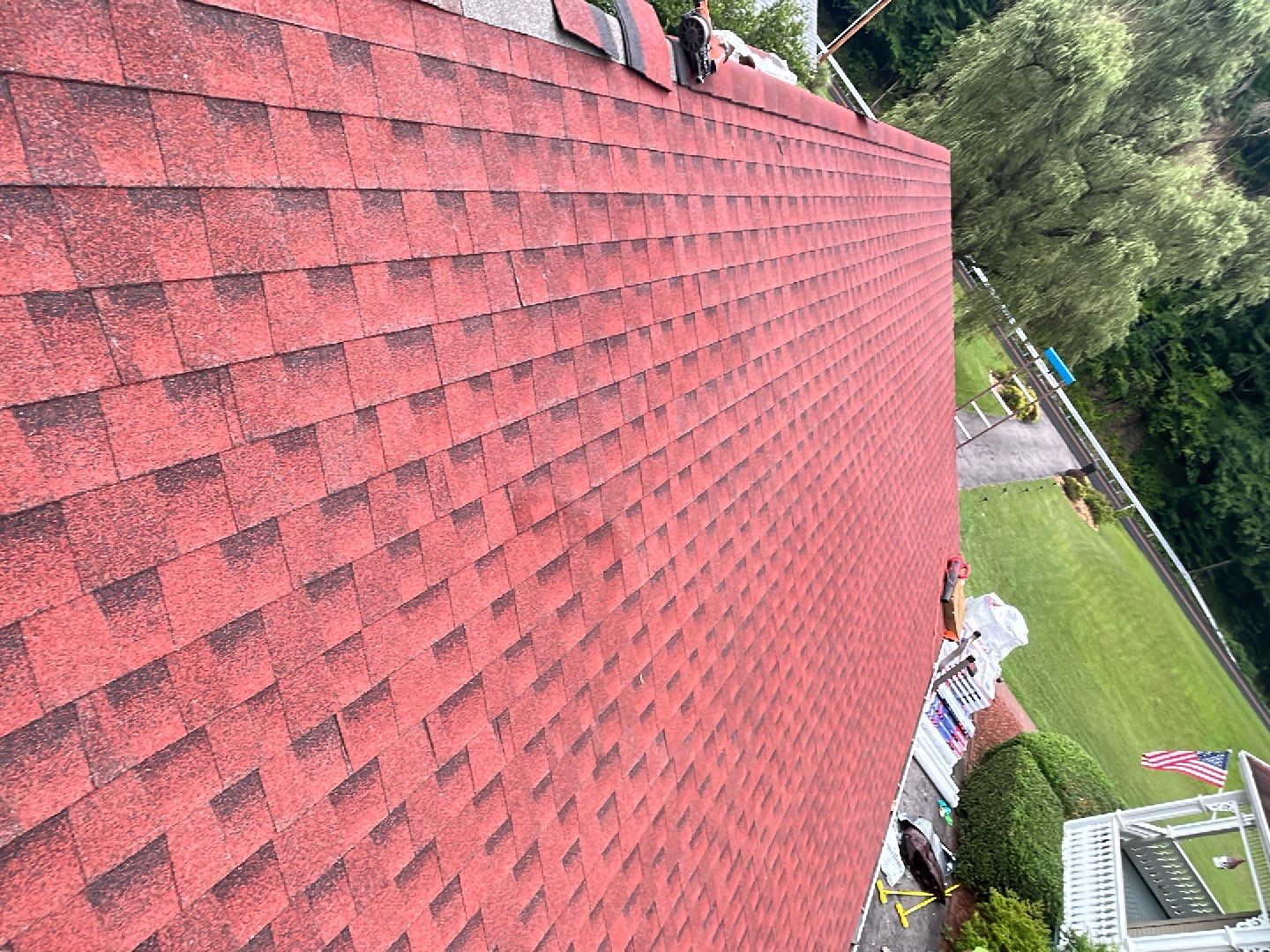 Residential Roofing Installation using Performance Shingles by Mr. Roofer