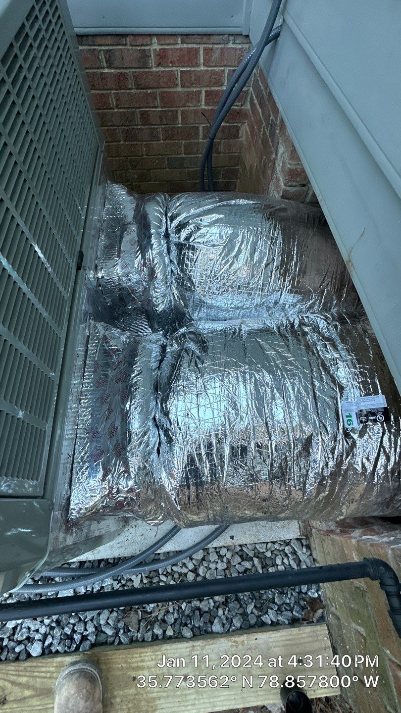 Trane Package Unit Installation by Nick's Mechanical LLC.