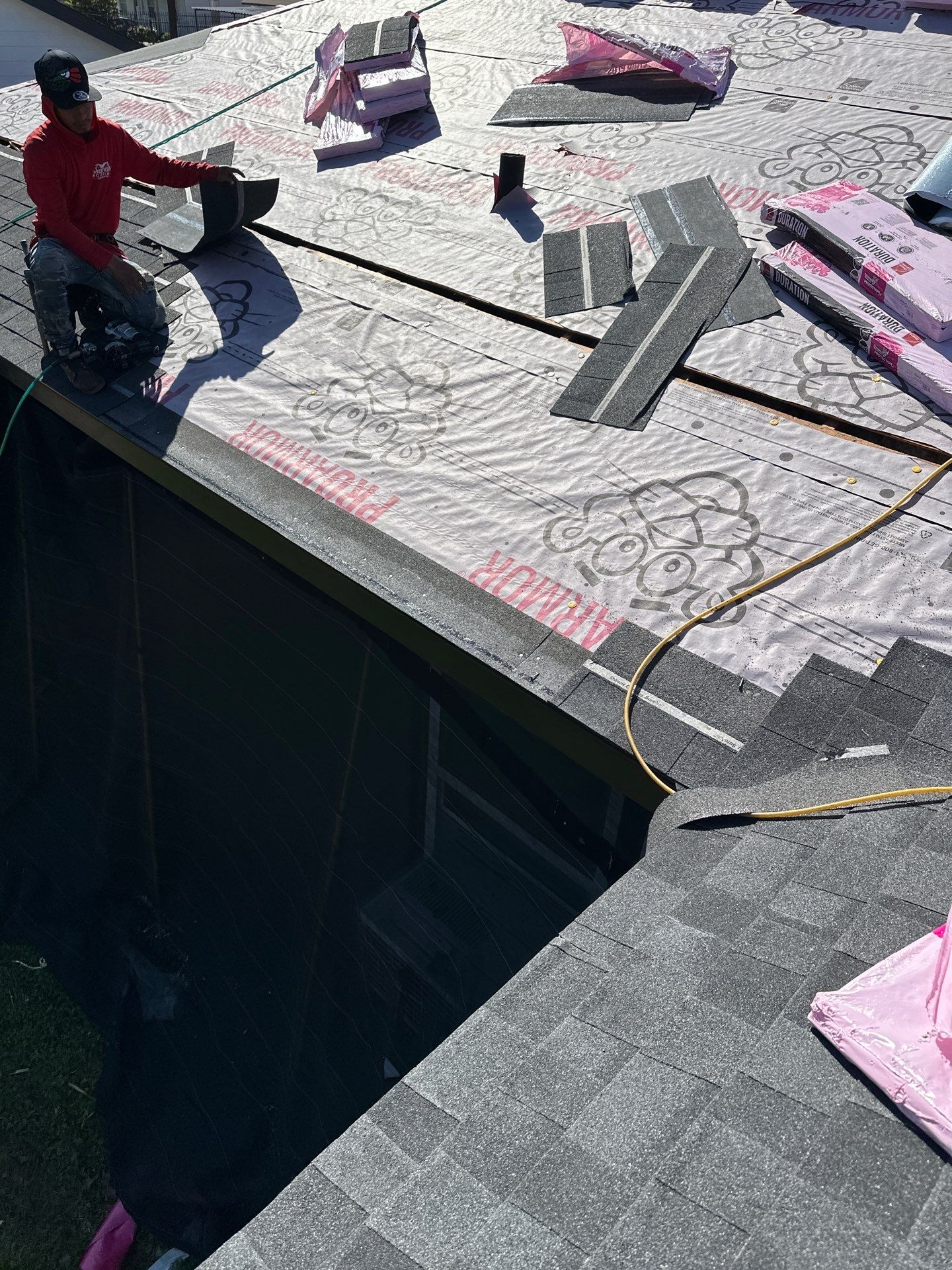 Project in Houston by Motion Roofing