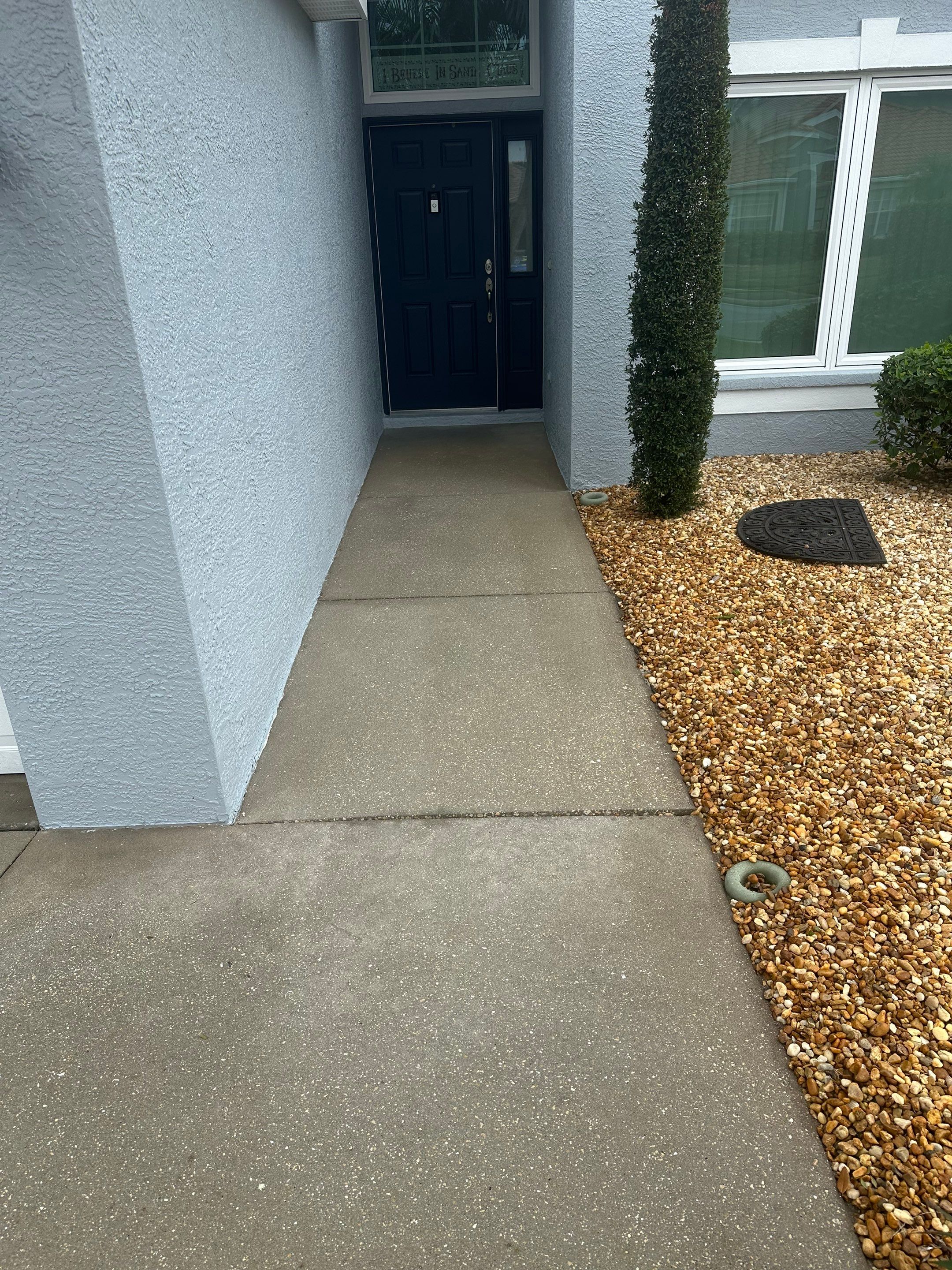 Concrete Driveway, Entryway & Street Curbing Cleaning in Fairways at Imperial Lakes, Palmetto, FL | Sunshine AquaWash by Sunshine AquaWash