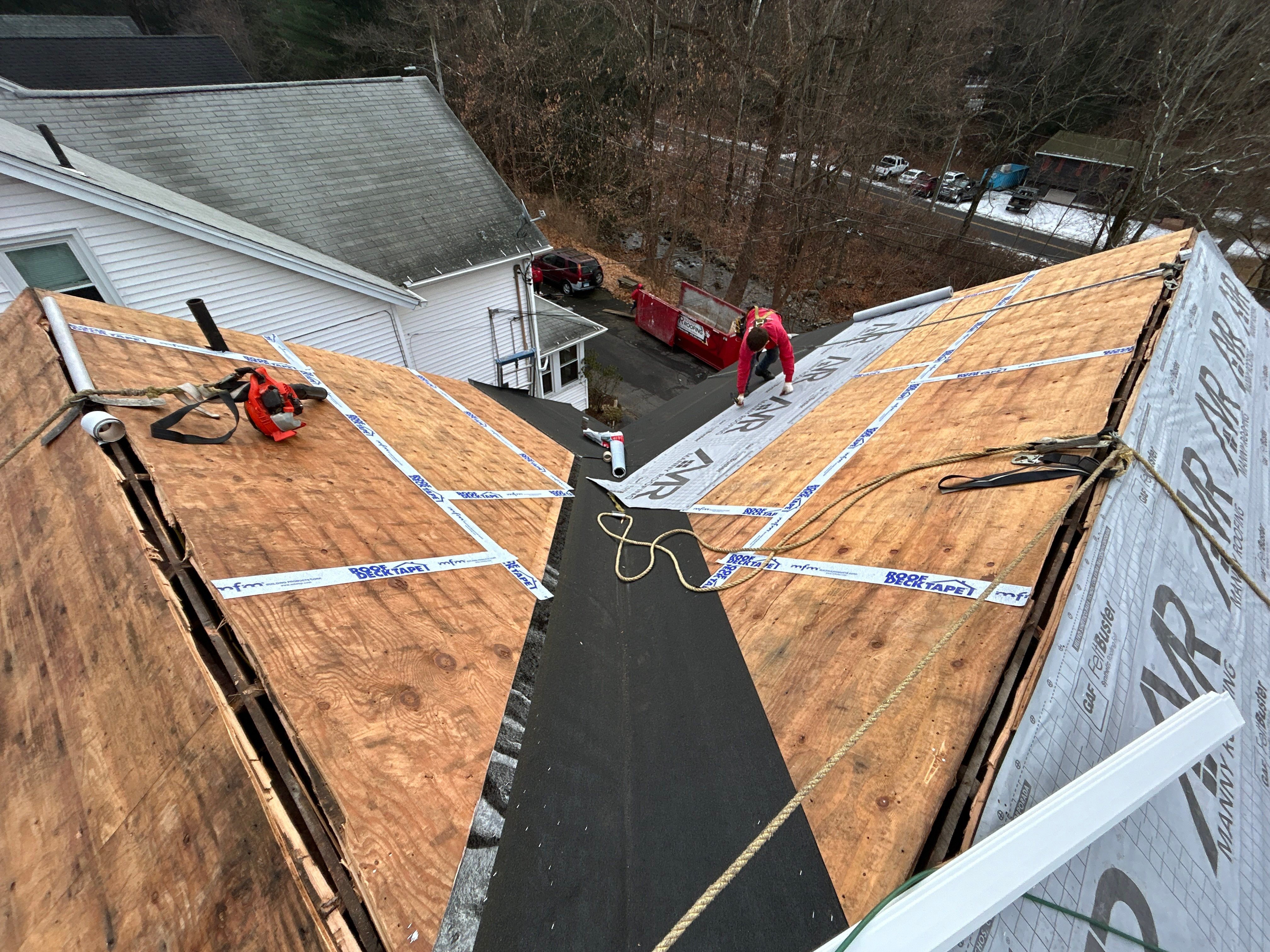Residential Roofing Repair using GAF by Manny Construction LLC