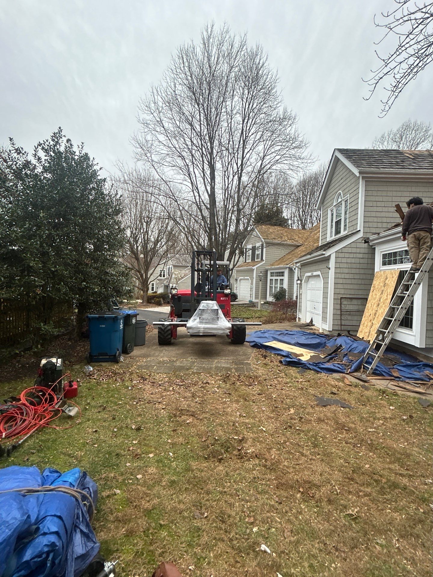 Reston :  Residential Roof Replacement with Brava Synthetic Cedar Shake Class C Natural  by RM Banning, Inc.