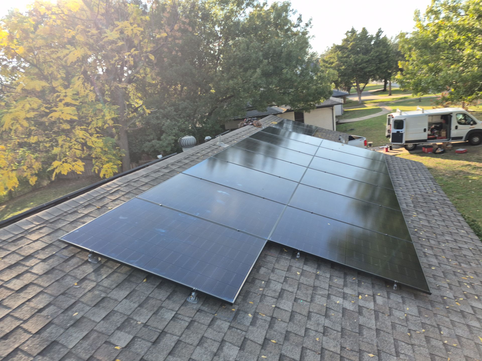 Project in Dallas by Trojan Solar