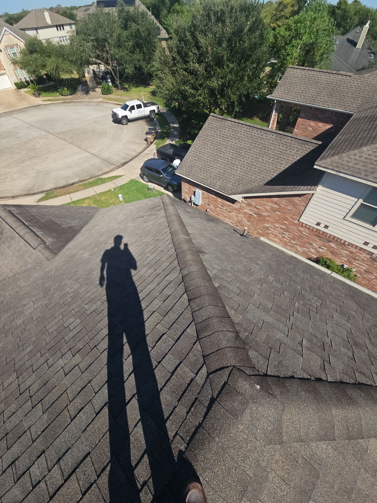 Hail Damage using Owen's Corning Duration (Lifetime) Shingles by Roof Repair Company