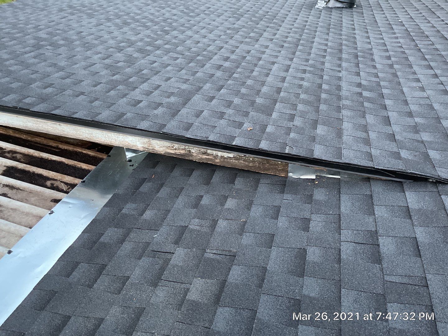 Historical Home needed a full decking and new roof by First United Roofing & Construction