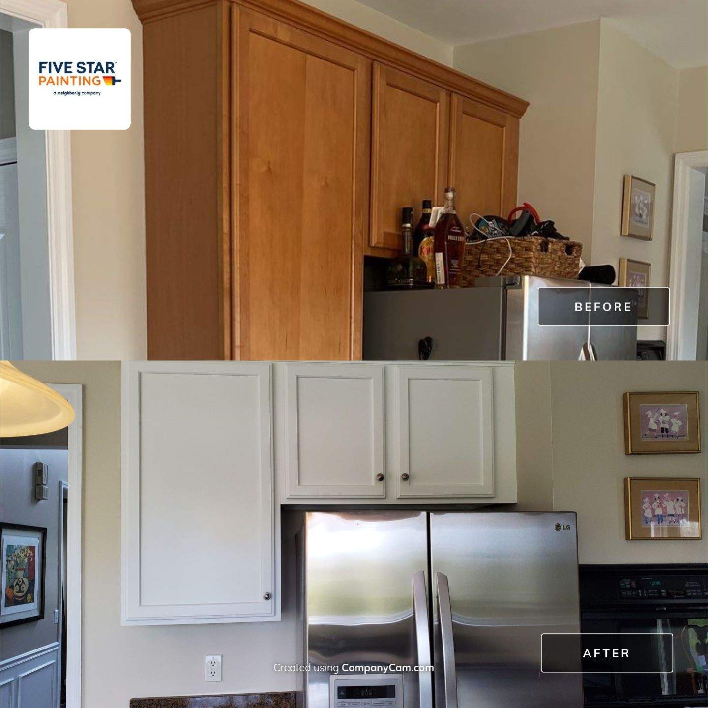 Five Star Painting - Cabinets by Five Star Painting of Batavia