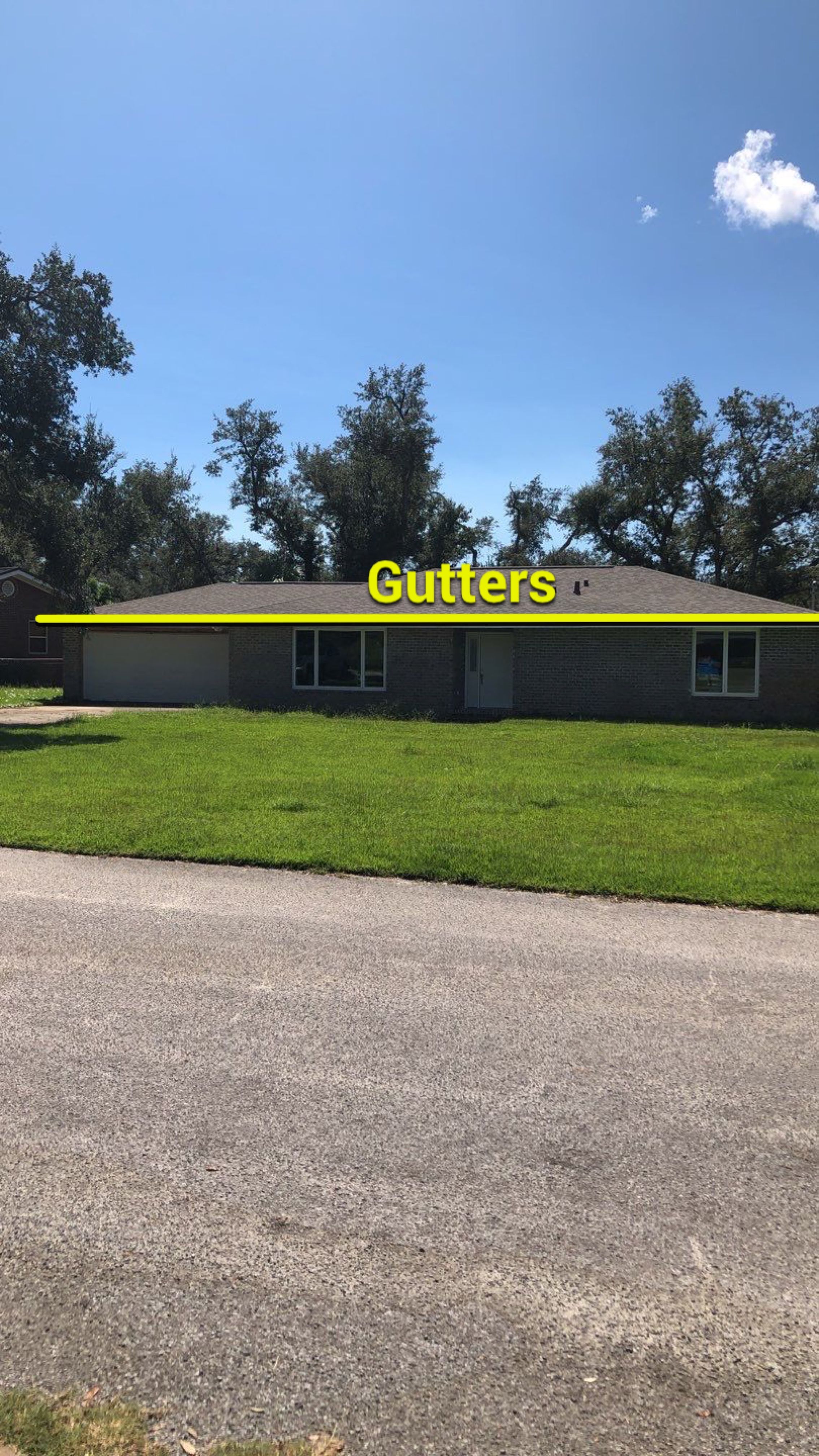 Seamless Gutter Installation using White K-Style Gutters by Gutter Professors