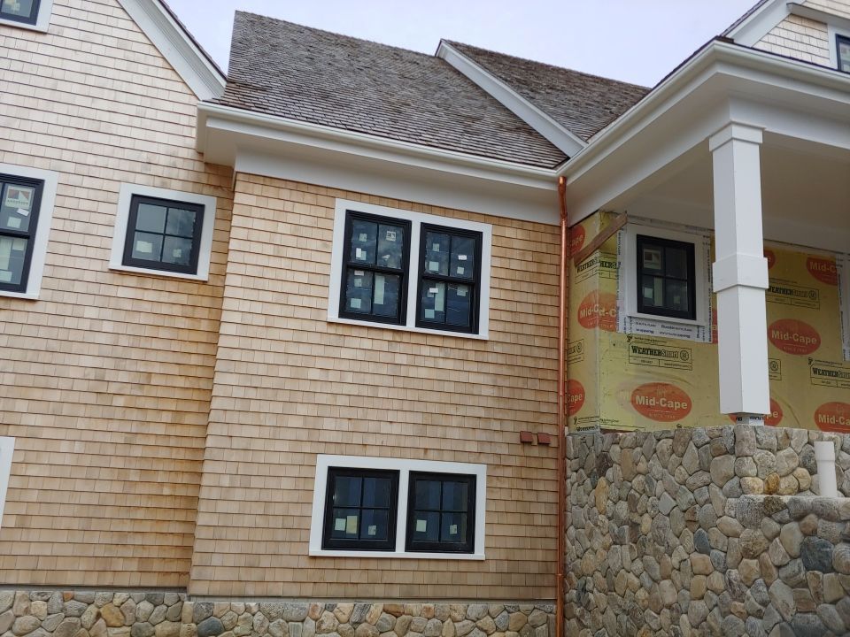 Chatham, MA Gutter Installation using 4x5 FiberGlass Gutter by Gutter Pro Enterprises
