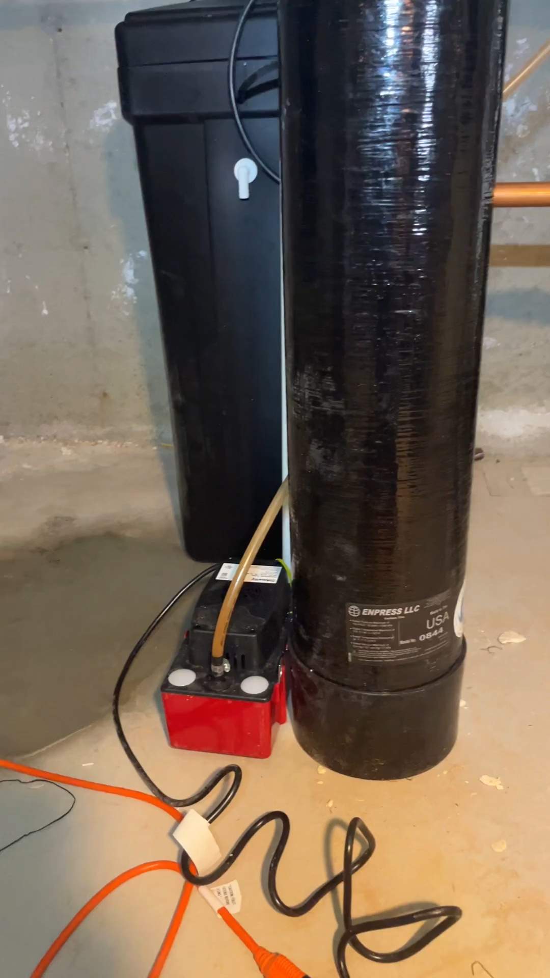Water Filter Drain Line Rework — Rowley, MA by FAGONE MECHANICAL