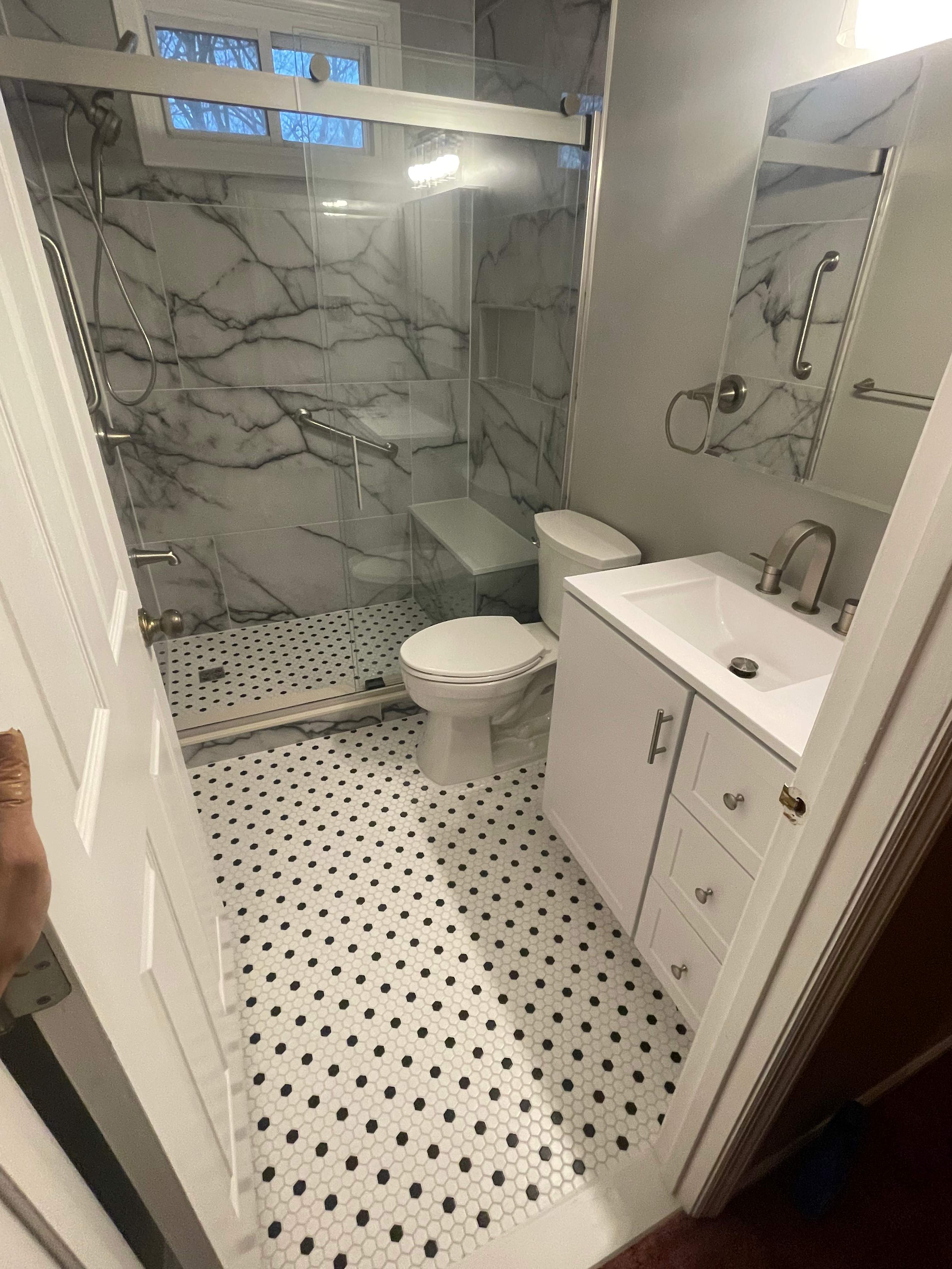 Primary Bathroom Remodel - Burtonsville, MD by Remodel Now