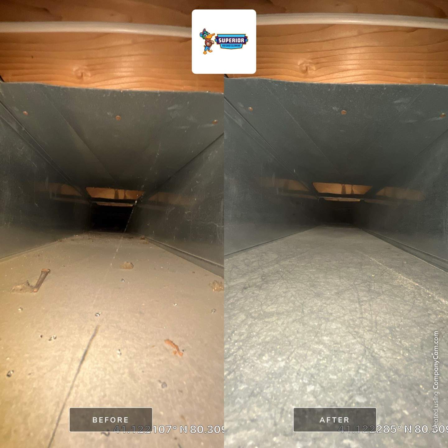 Air Duct Cleaning With a Vacuum Truck in New Wilmington, PA by Superior Air Duct Cleaning