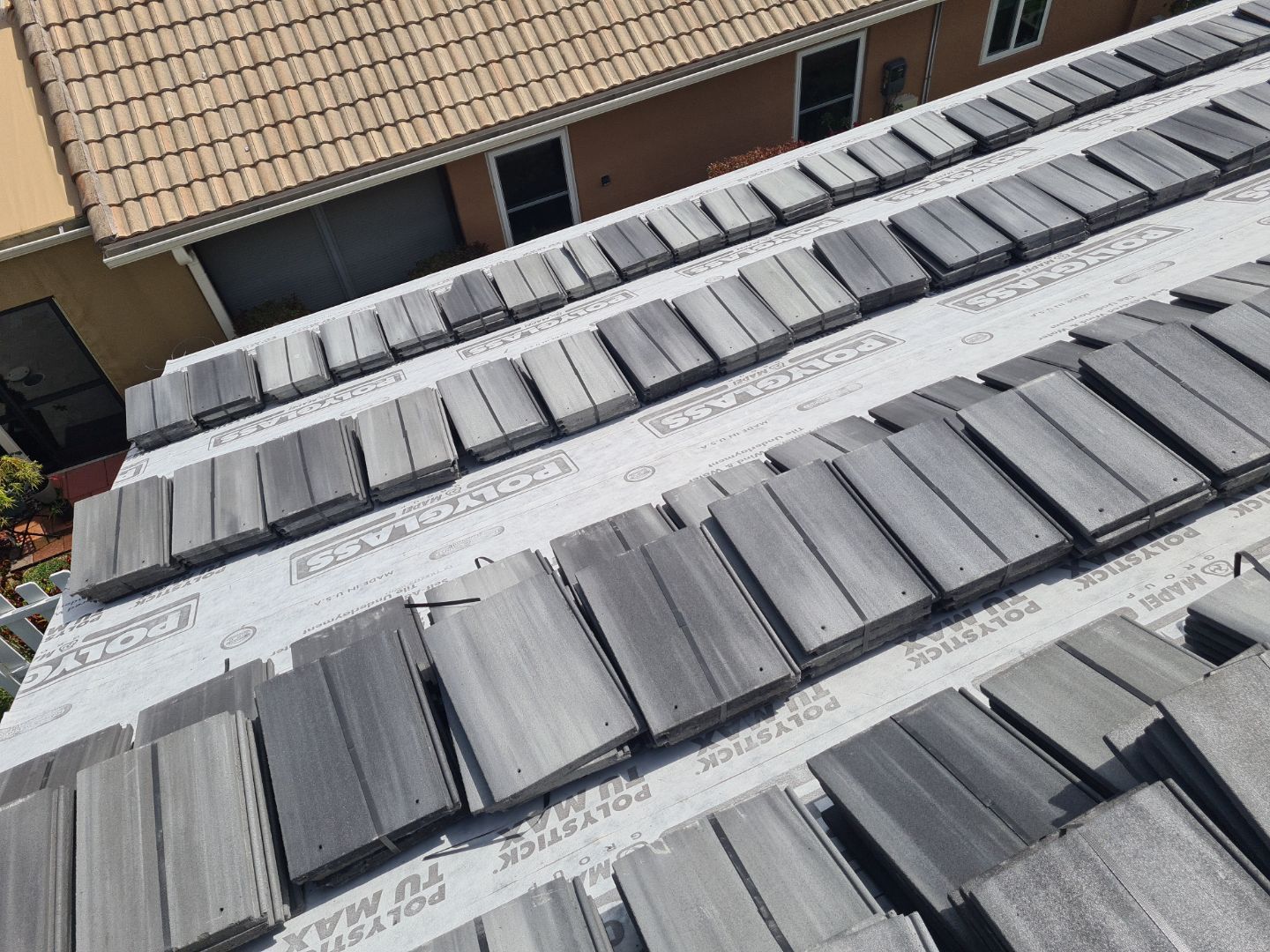 Residential Roofing Installation using Eagle Roofing Tile by BLUES BROTHERS ROOFING