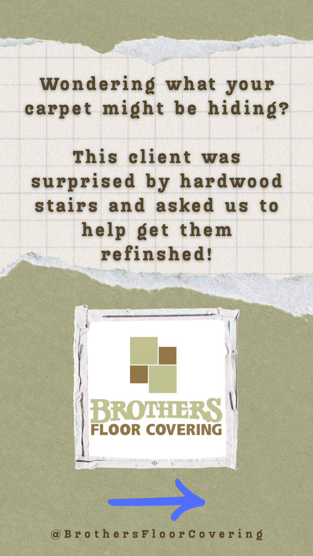 Hardwood Staircase Restoration and Carpet Removal in Zionsville by Brothers Floor Covering INC.