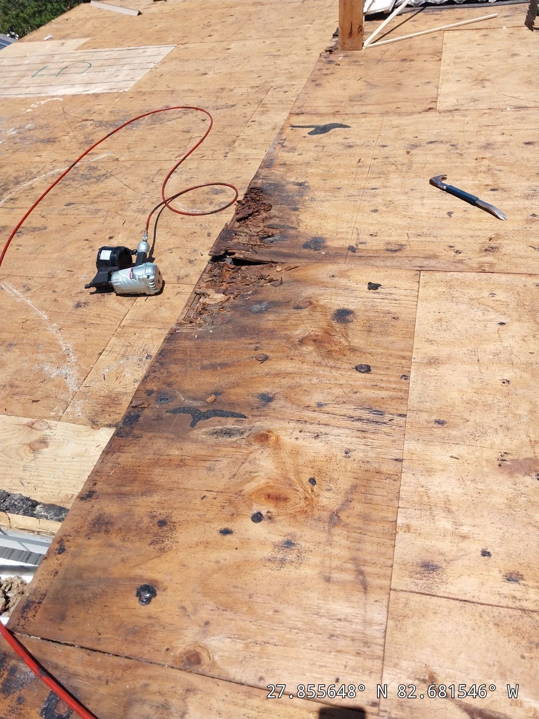 Project in Pinellas Park 33782 by Mitchell Roofing Company LLC 